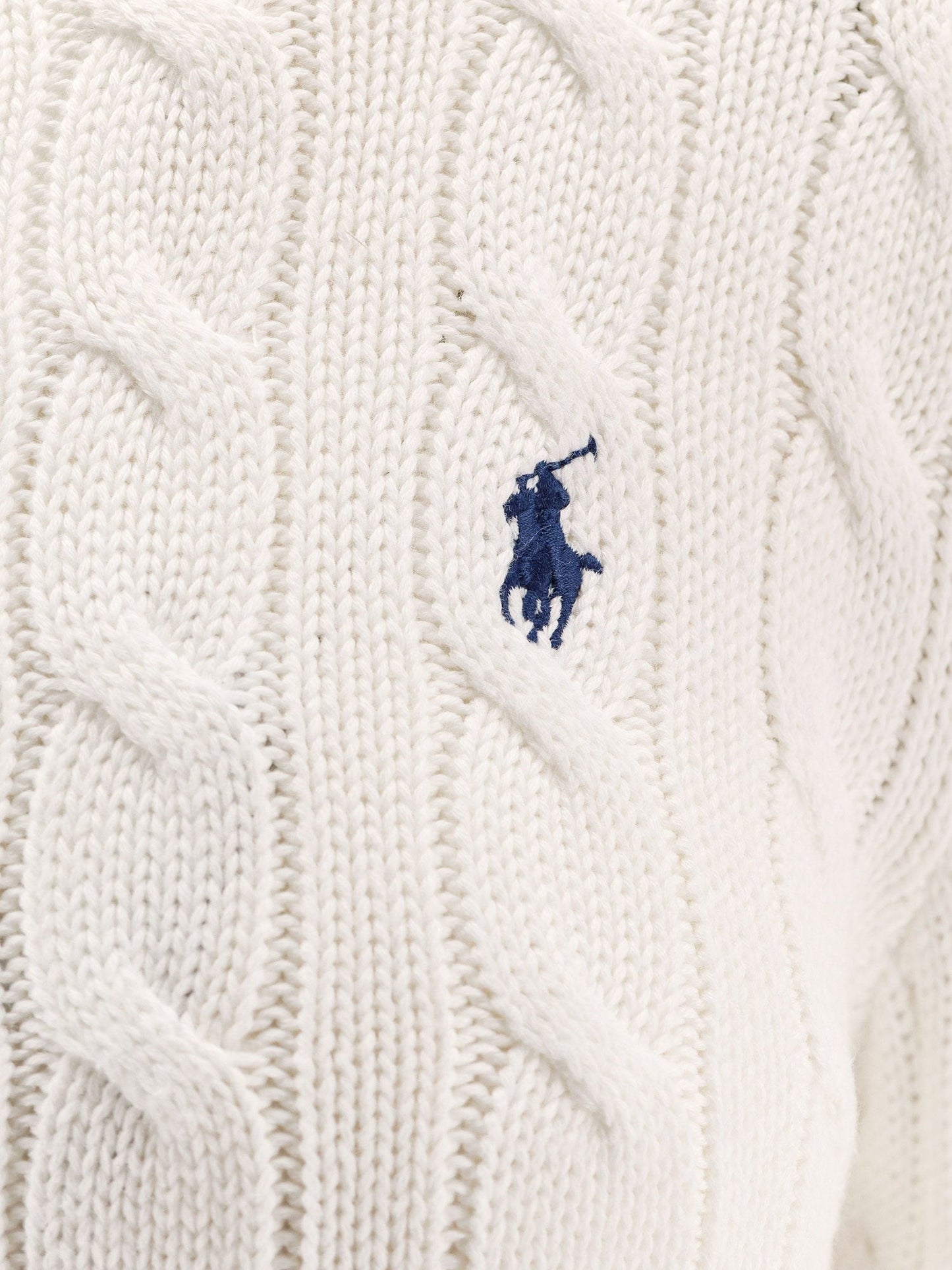 Polo Ralph Lauren Cotton cardigan with contrasting logo
