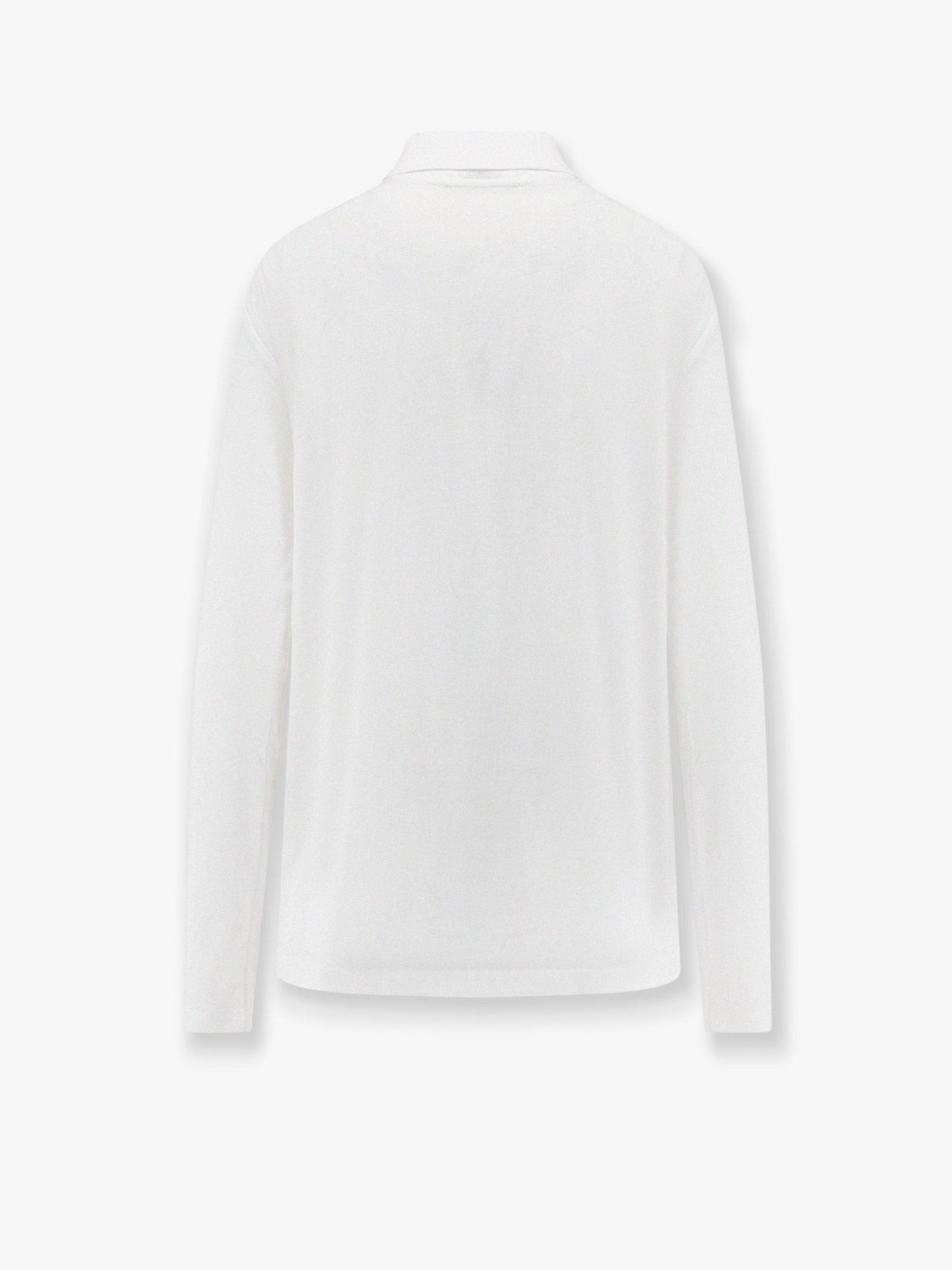 Miu Miu Cotton jersey polo shirt with logo patch