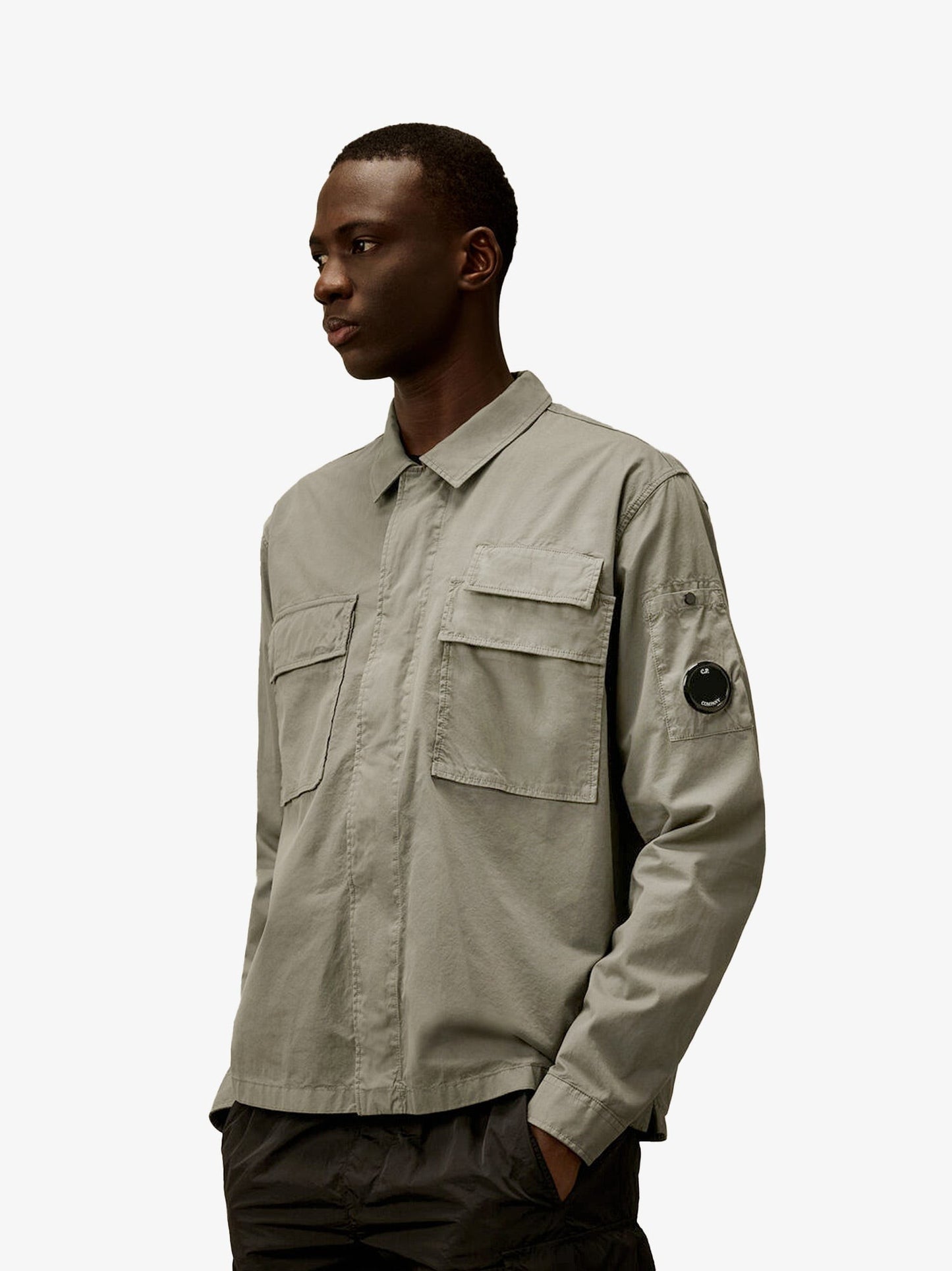 C.P.COMPANY Cotton shirt with pockets