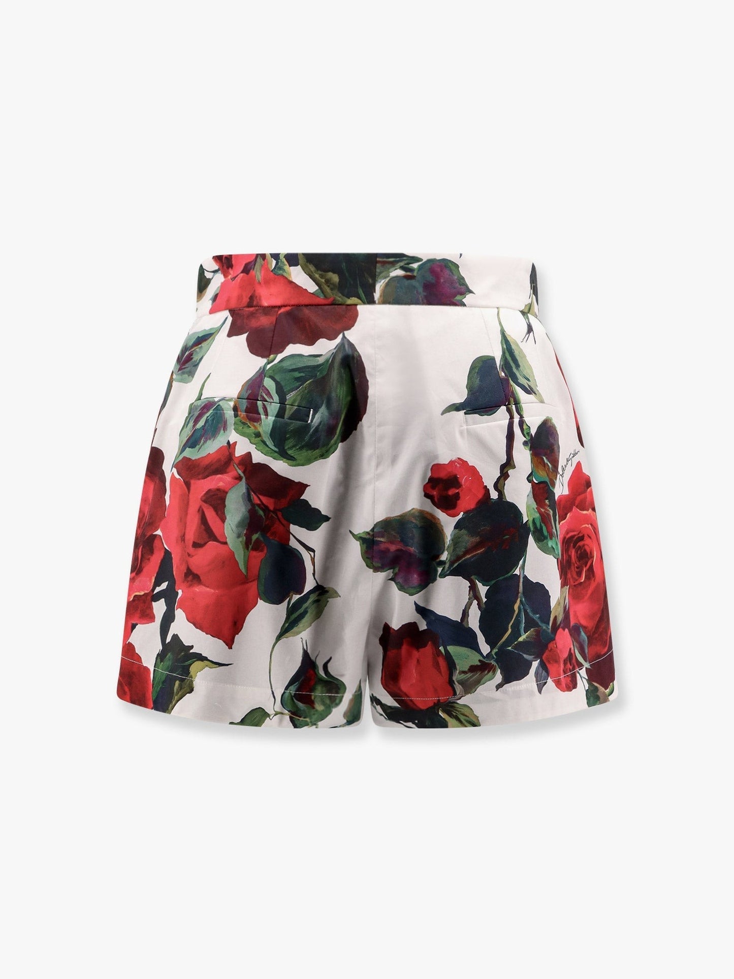 DOLCE e GABBANA Cotton shorts with iconic print