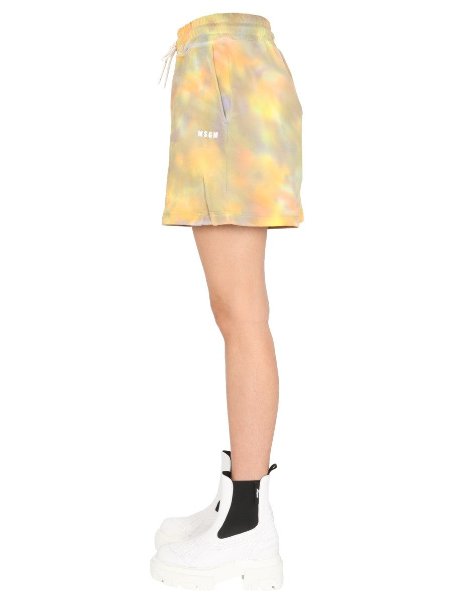 msgm COTTON SHORTS