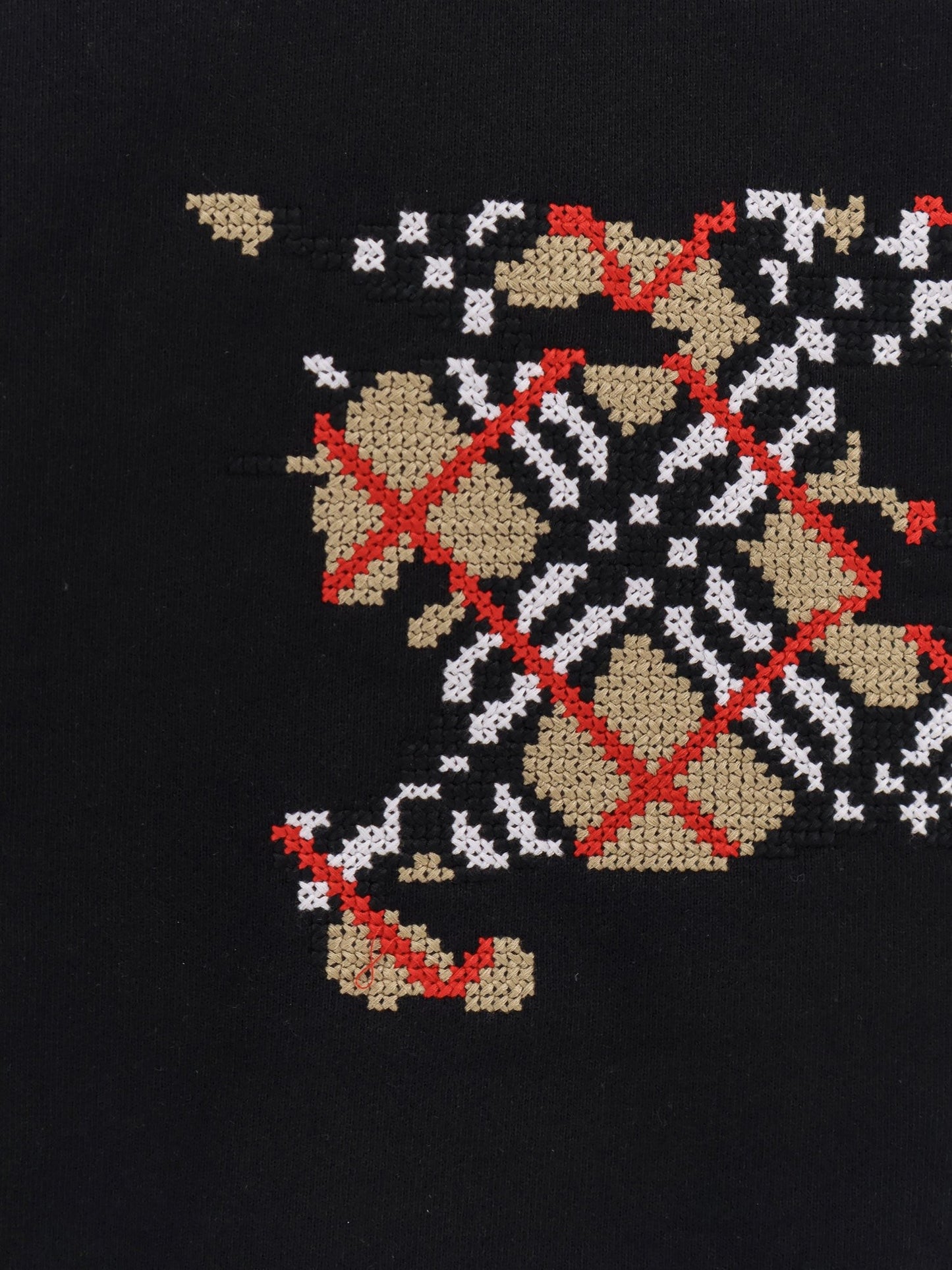 Burberry Cotton sweatshirt with logo embroidery