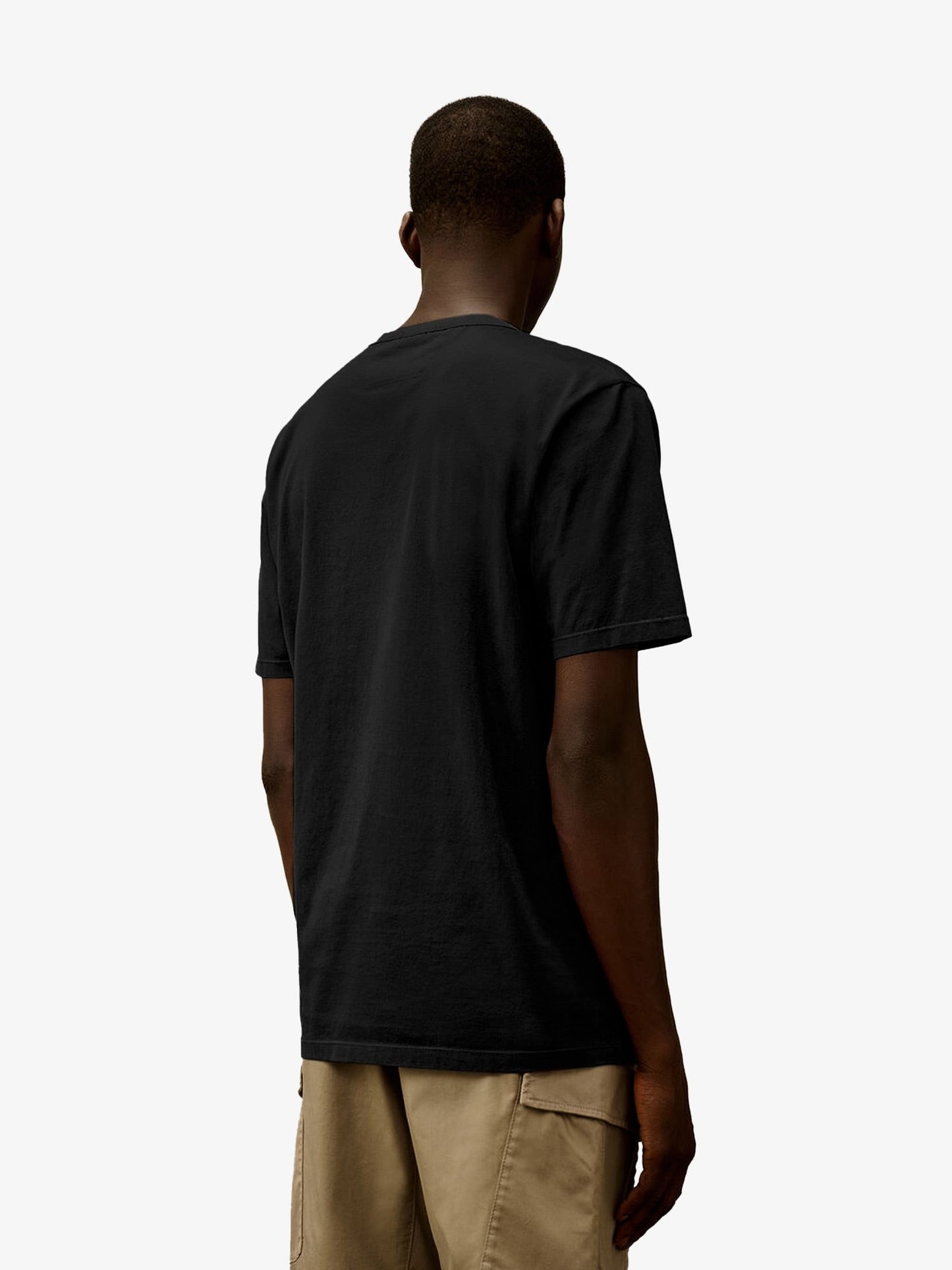 C.P.COMPANY Cotton t-shirt with Logo patch