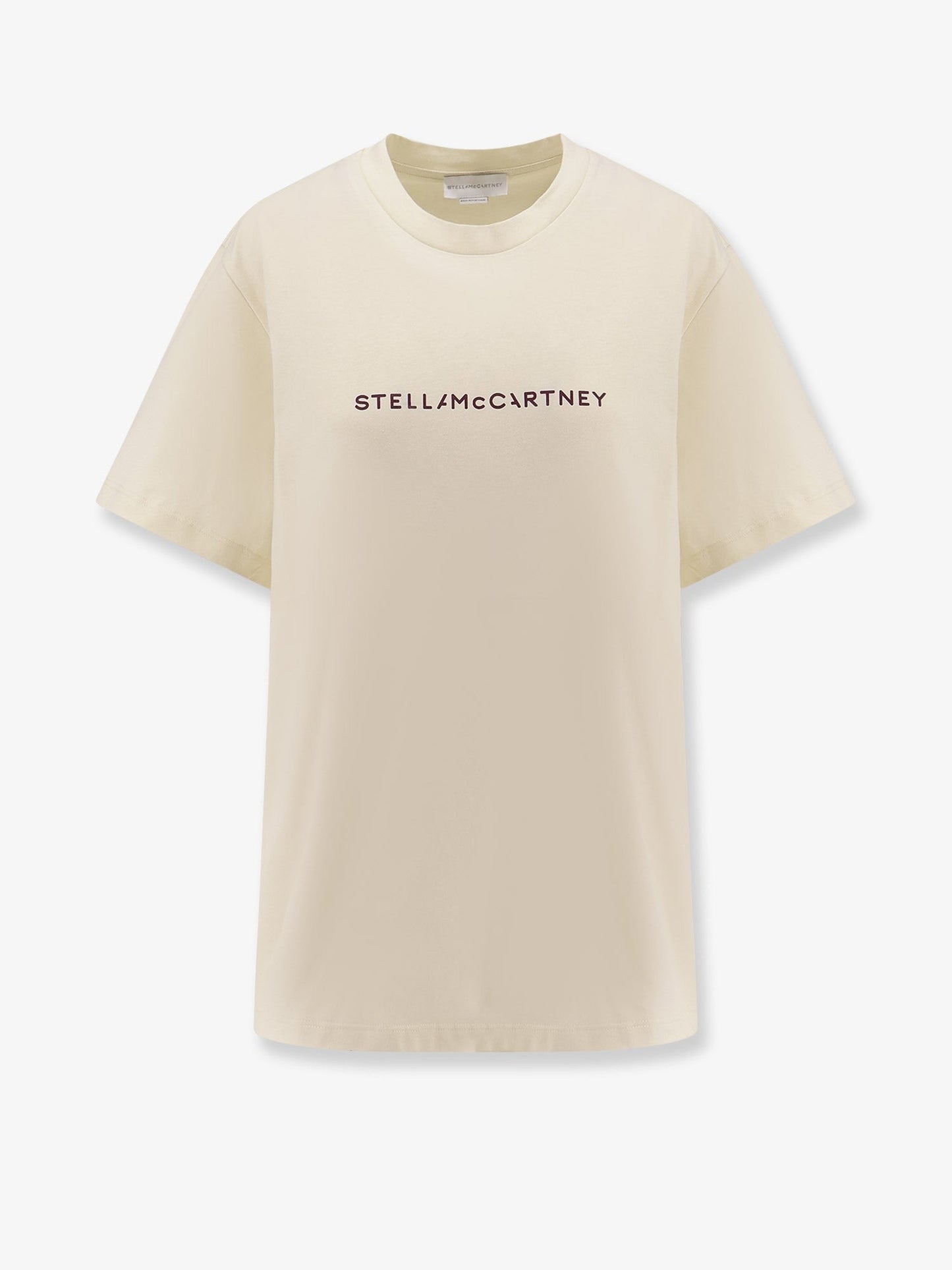 stella mccartney Cotton T-shirt with logo print
