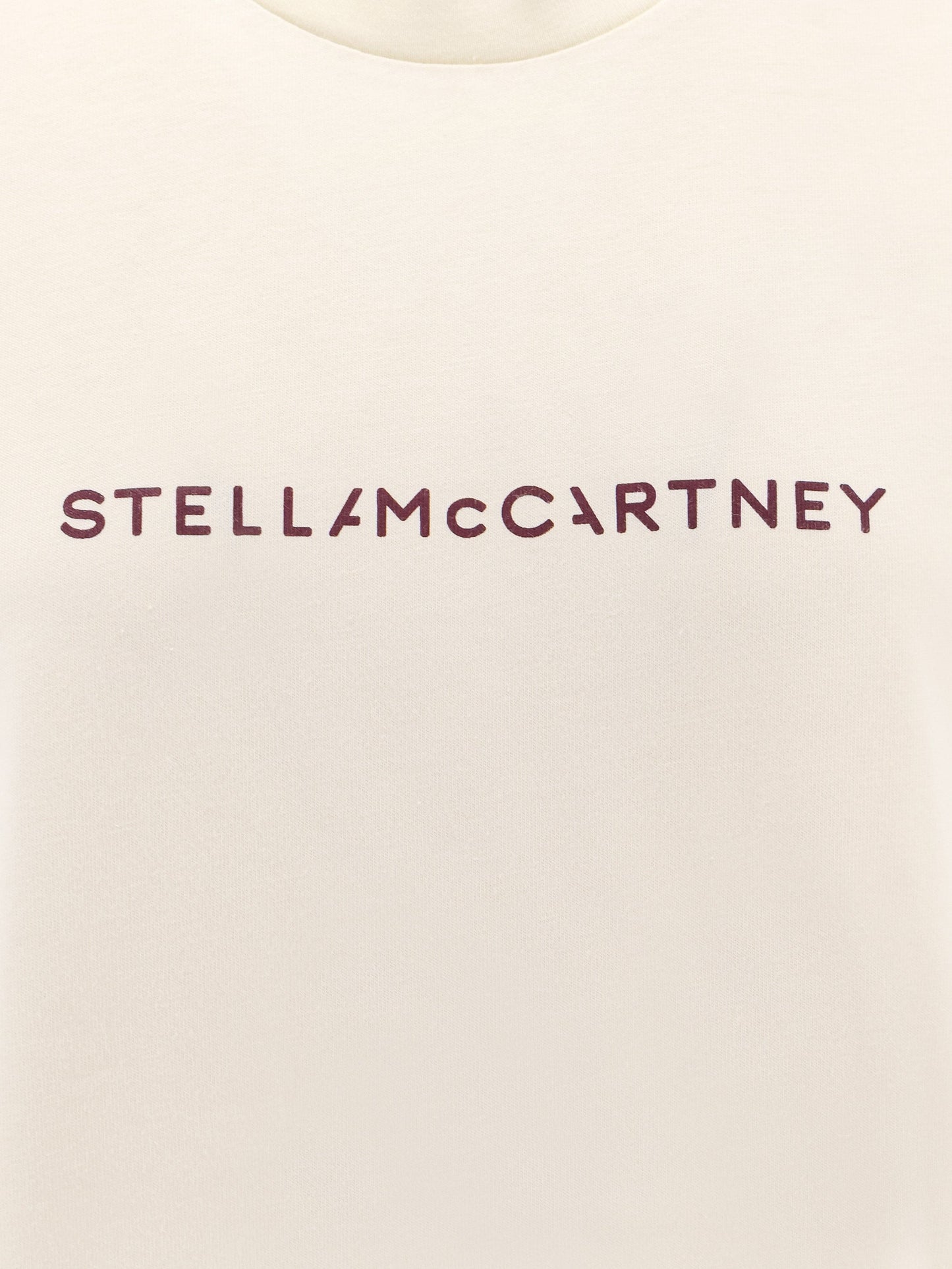 stella mccartney Cotton T-shirt with logo print