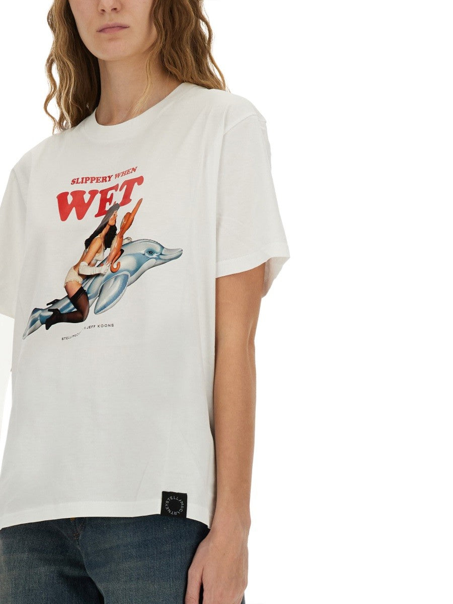 stella mccartney COTTON T-SHIRT