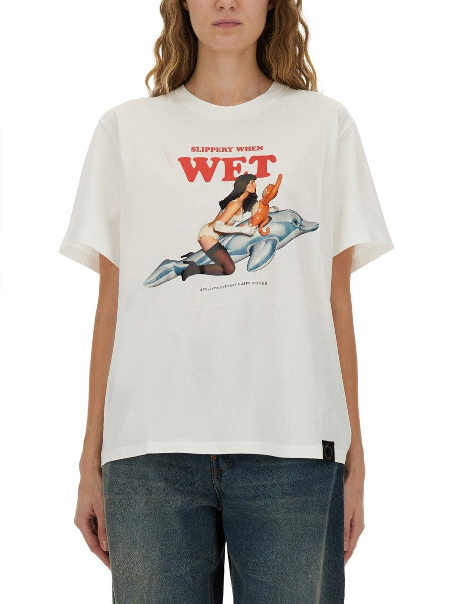 stella mccartney COTTON T-SHIRT