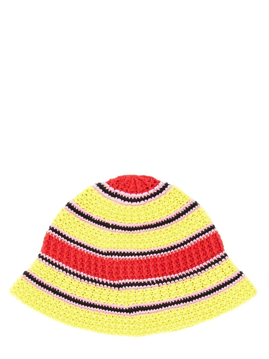 stella mccartney CROCHET BUCKET HAT