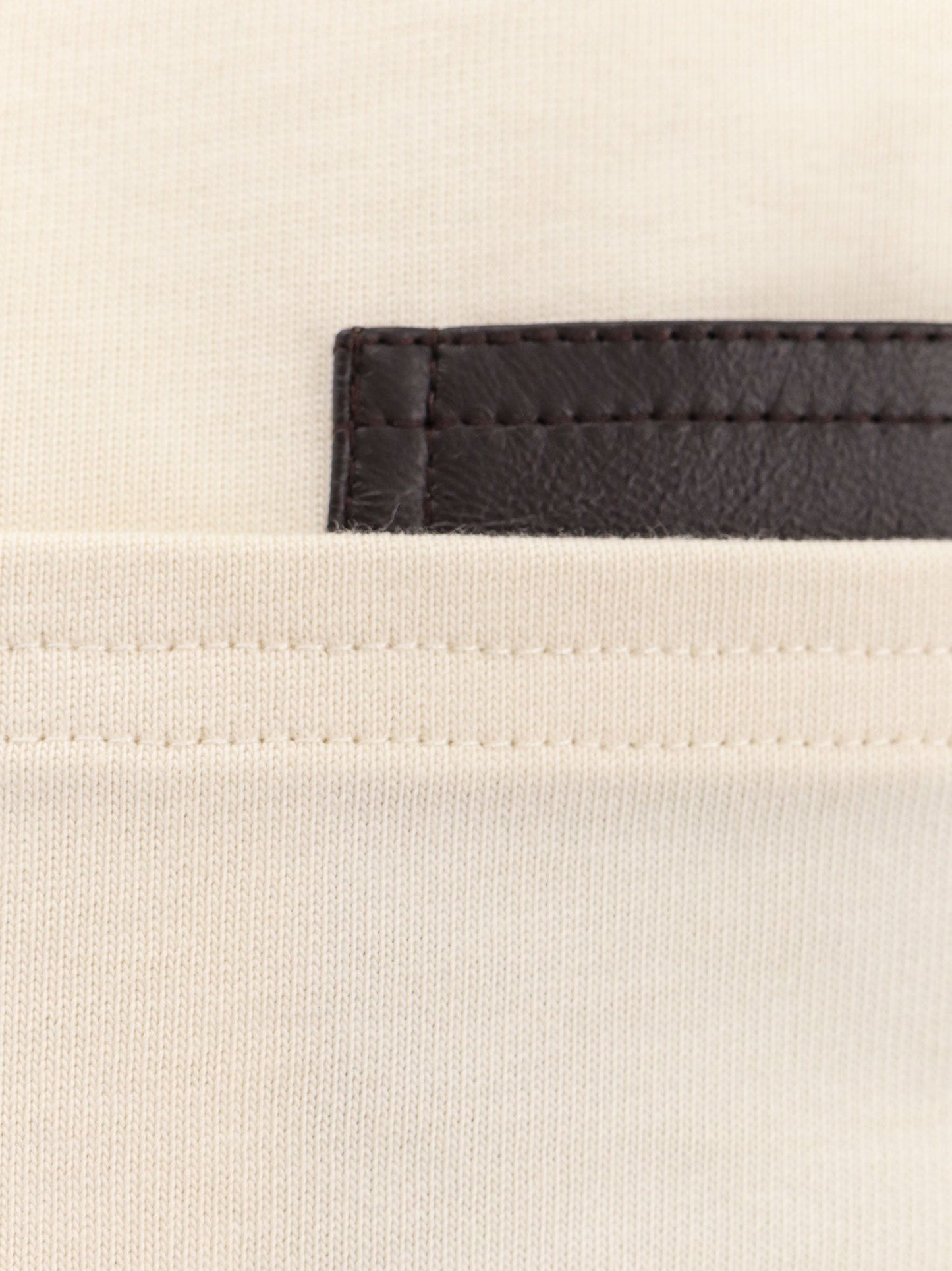 Bottega Veneta Crop fit japanese jersey t-shirt