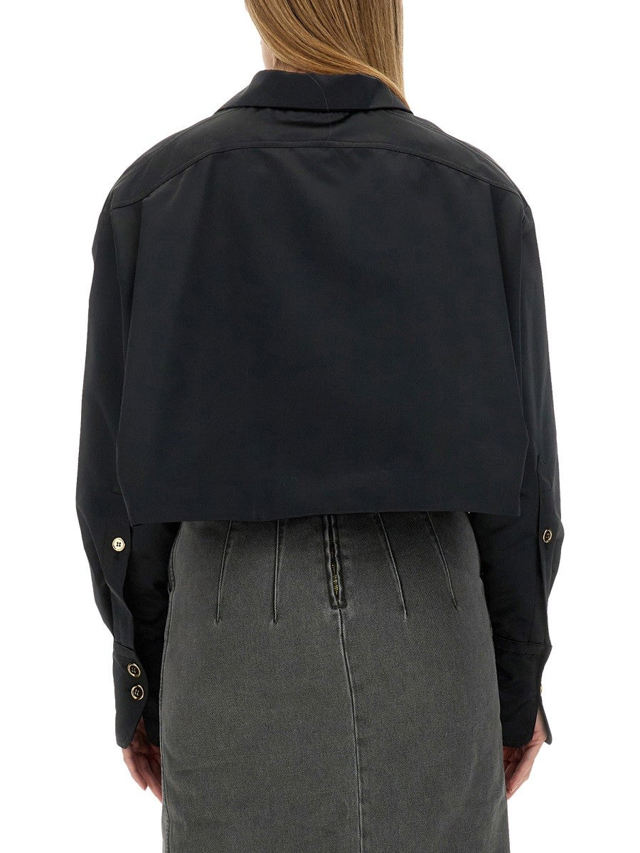 PATOU CROPPED FIT JACKET