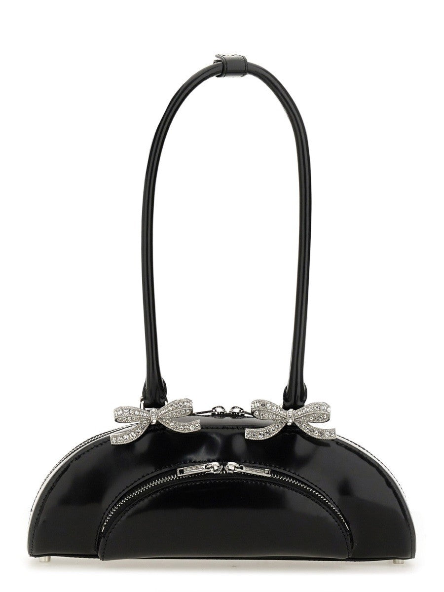 SELF-PORTRAIT CURVED SHOULDER BAG