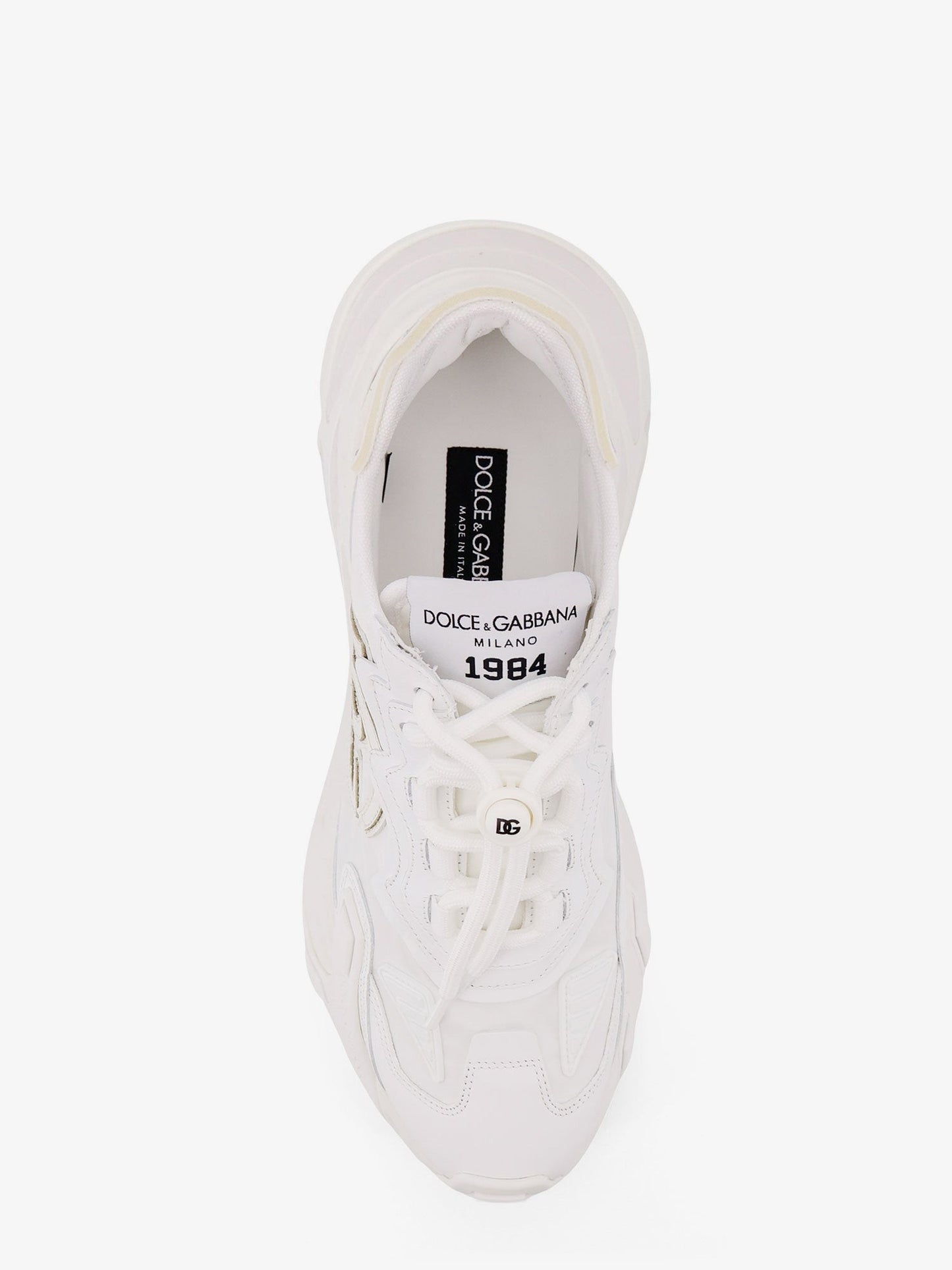 Dolce & Gabbana Day Faster low-top nylon and leather sneakers