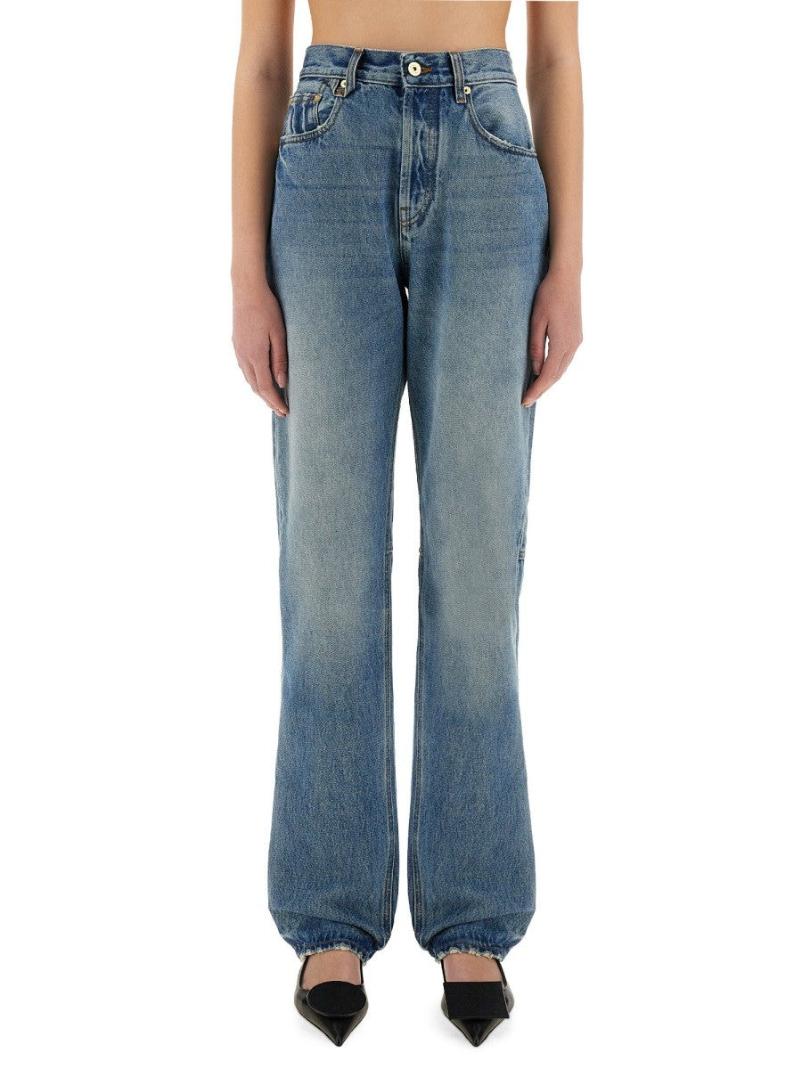 JACQUEMUS DE-NÎMES STRAIGHT DENIM PANTS