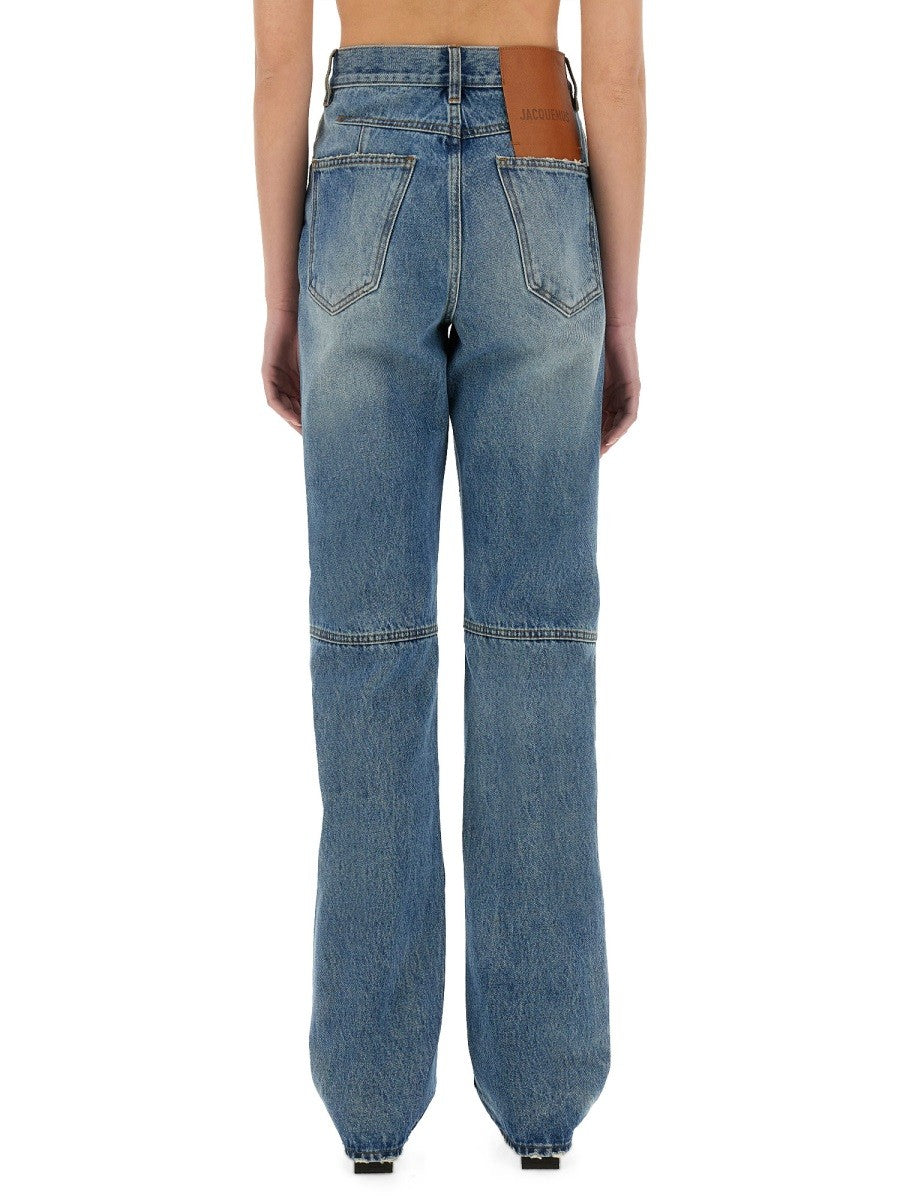 JACQUEMUS DE-NÎMES STRAIGHT DENIM PANTS
