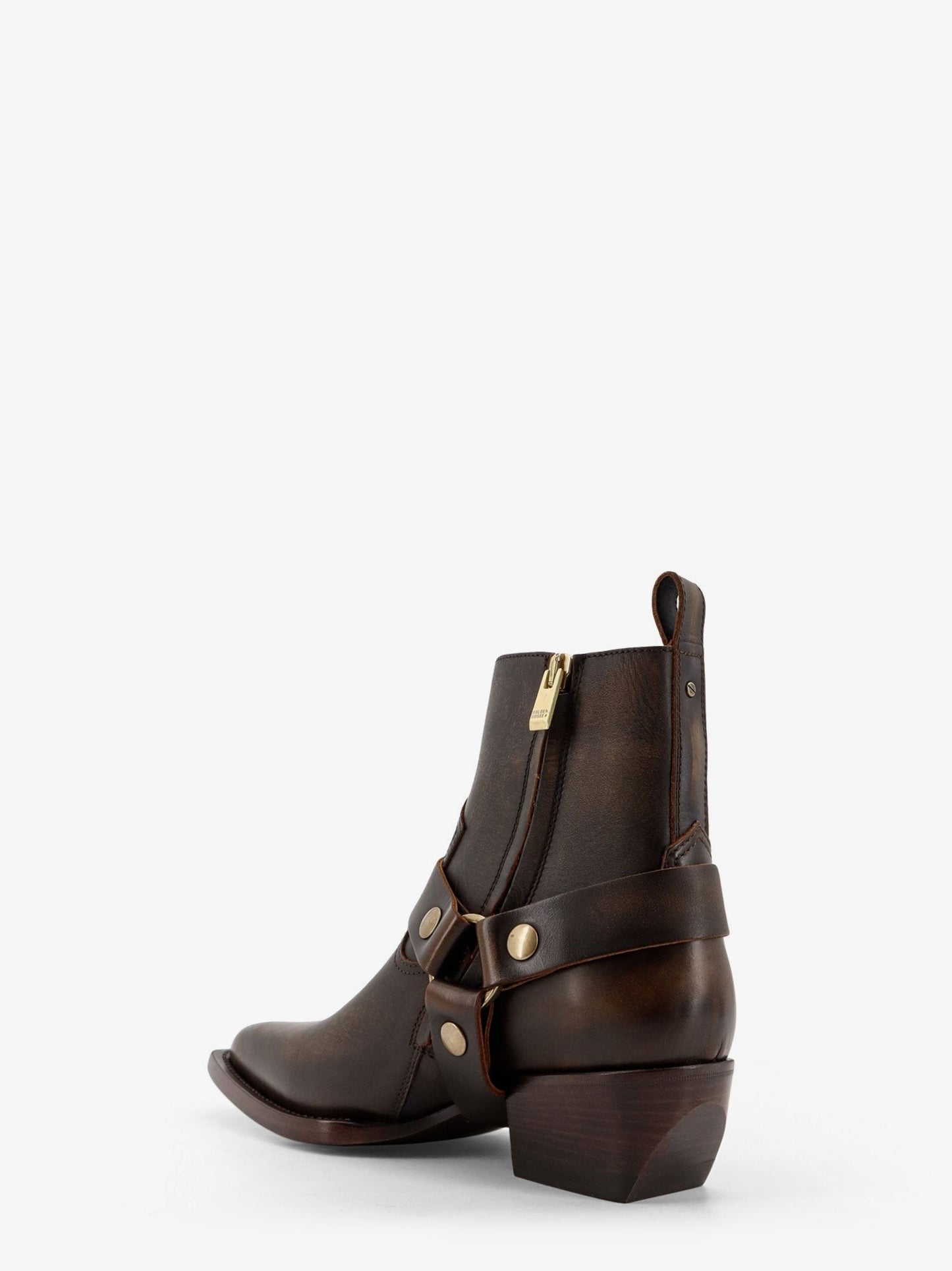 Golden Goose Deluxe Brand Debbie Distressed leather boots