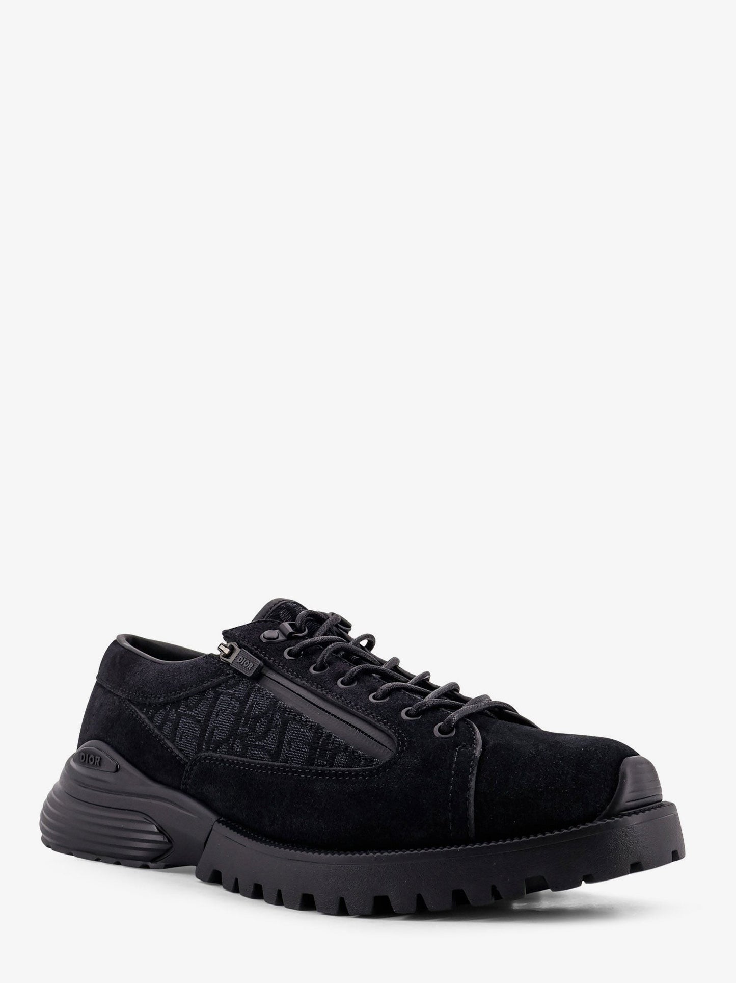 Dior Derby Dior Combat suede and Dior Oblique jacquard fabric lace up shoes