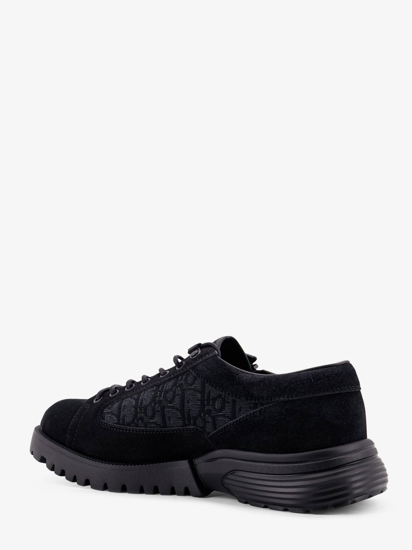 Dior Derby Dior Combat suede and Dior Oblique jacquard fabric lace up shoes