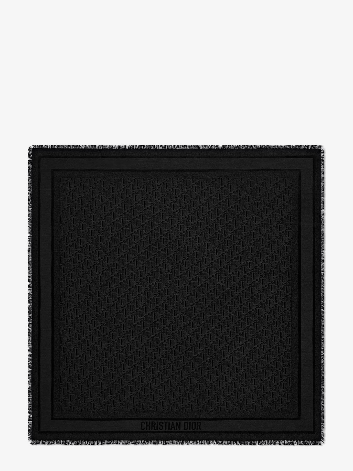 Dior Dior Oblique cashmere and silk shawl