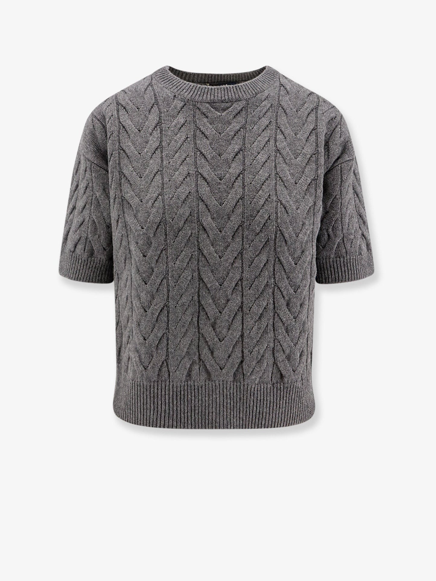 'S MAX MARA Dominus wool sweater with cable knit