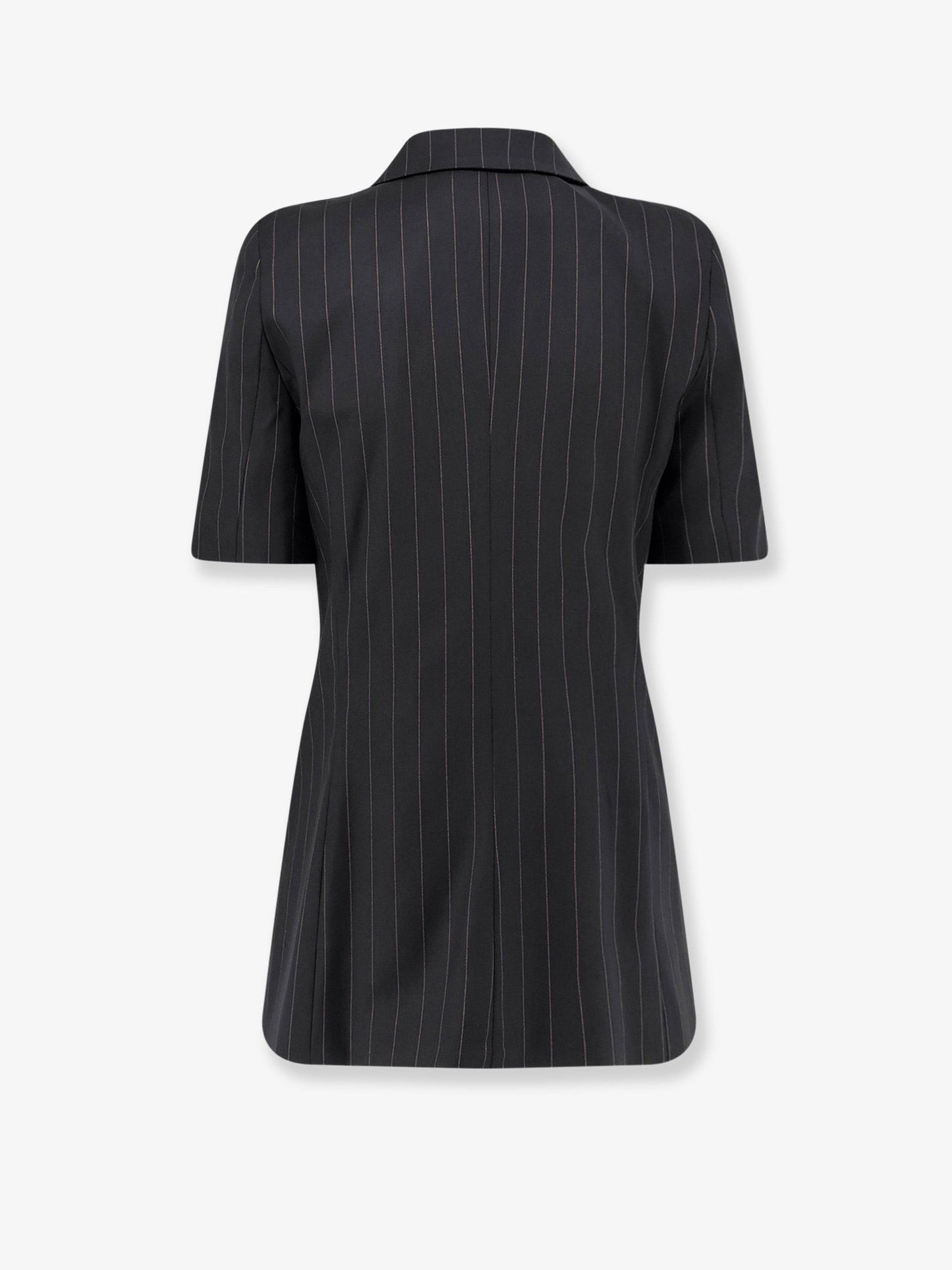 Actualee Double-breasted pinstriped blazer