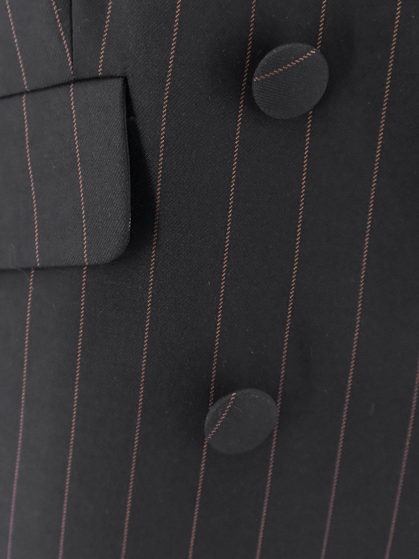 Actualee Double-breasted pinstriped blazer