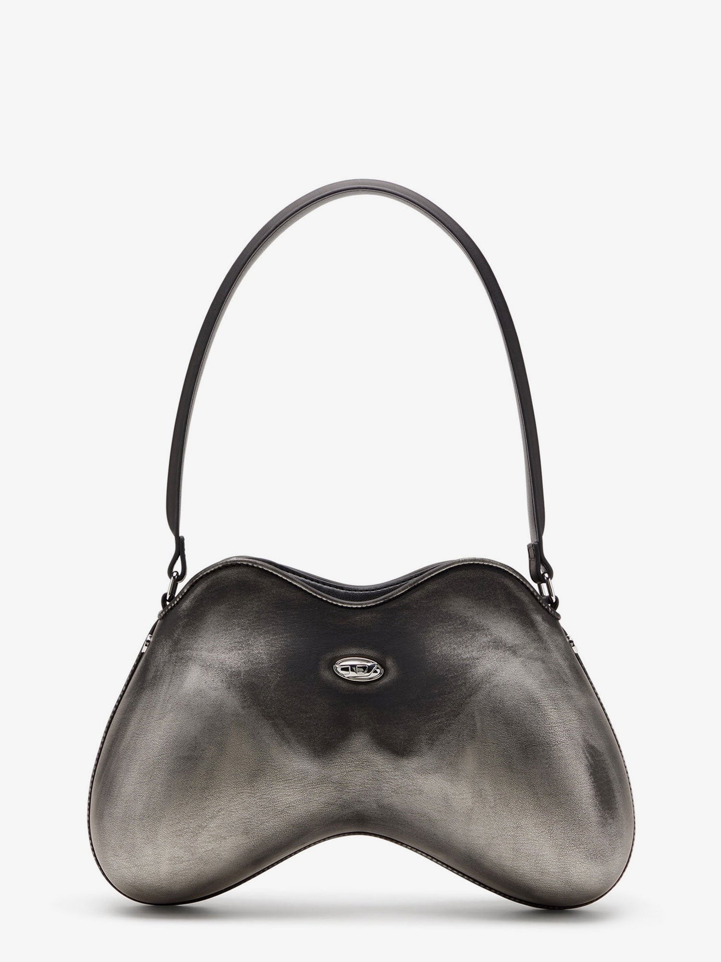 Diesel Double-D shoulder PU shoulder bag