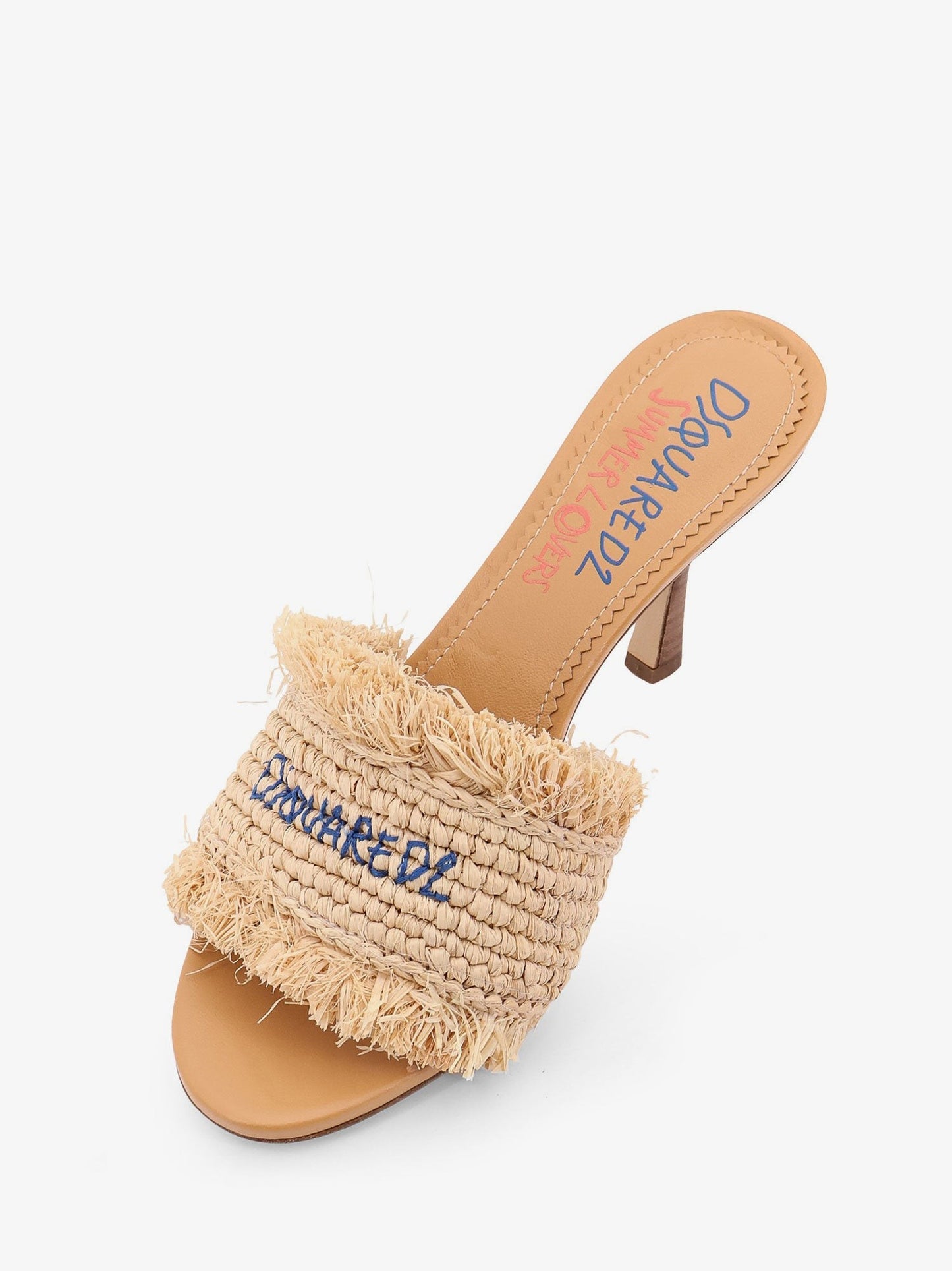 Dsquared2 Dsquared2 Summer Lovers rafia sandals