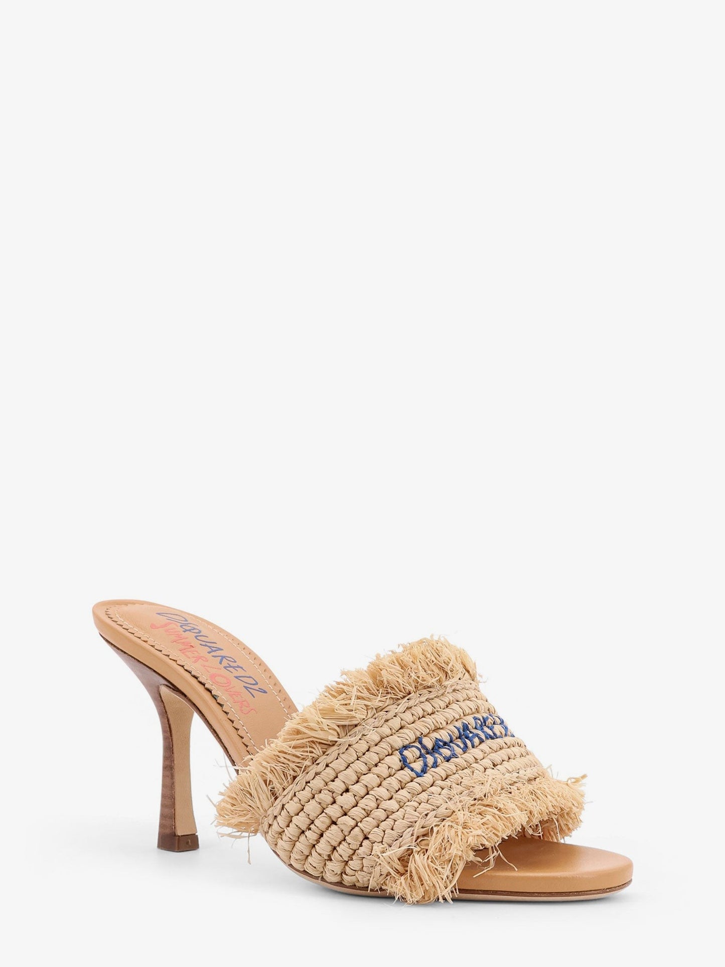 Dsquared2 Dsquared2 Summer Lovers rafia sandals