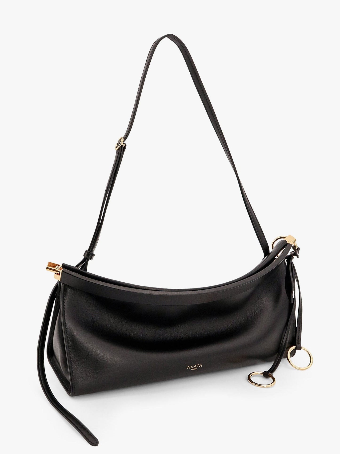 ALAIA East West Medium leather shoulder bag