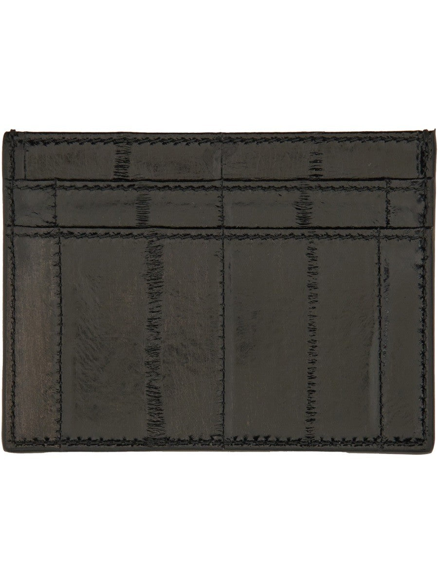 Dolce & Gabbana EEL SKIN CARD CASE