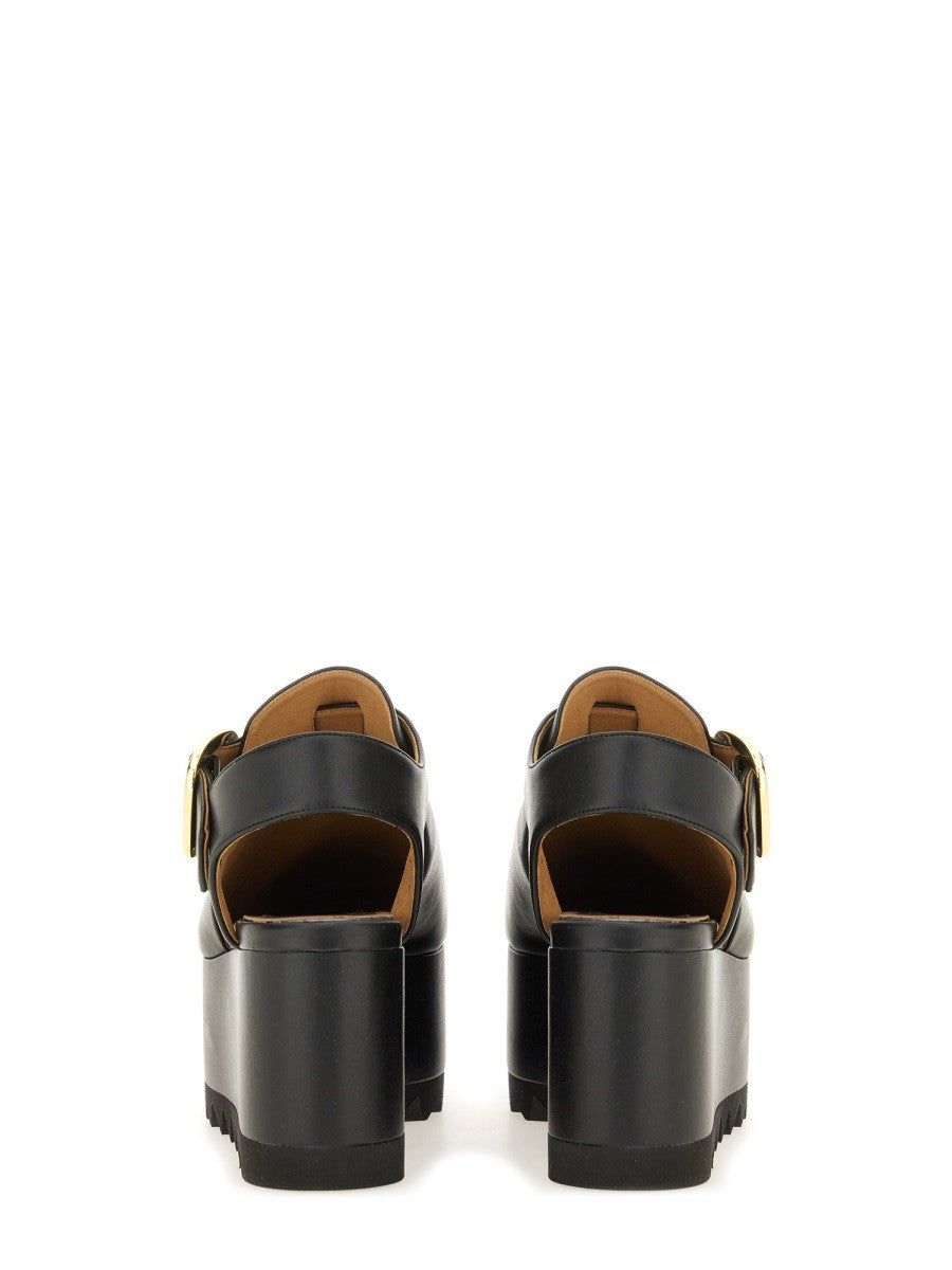 stella mccartney "ELYSE" SANDAL WITH PLATFORM