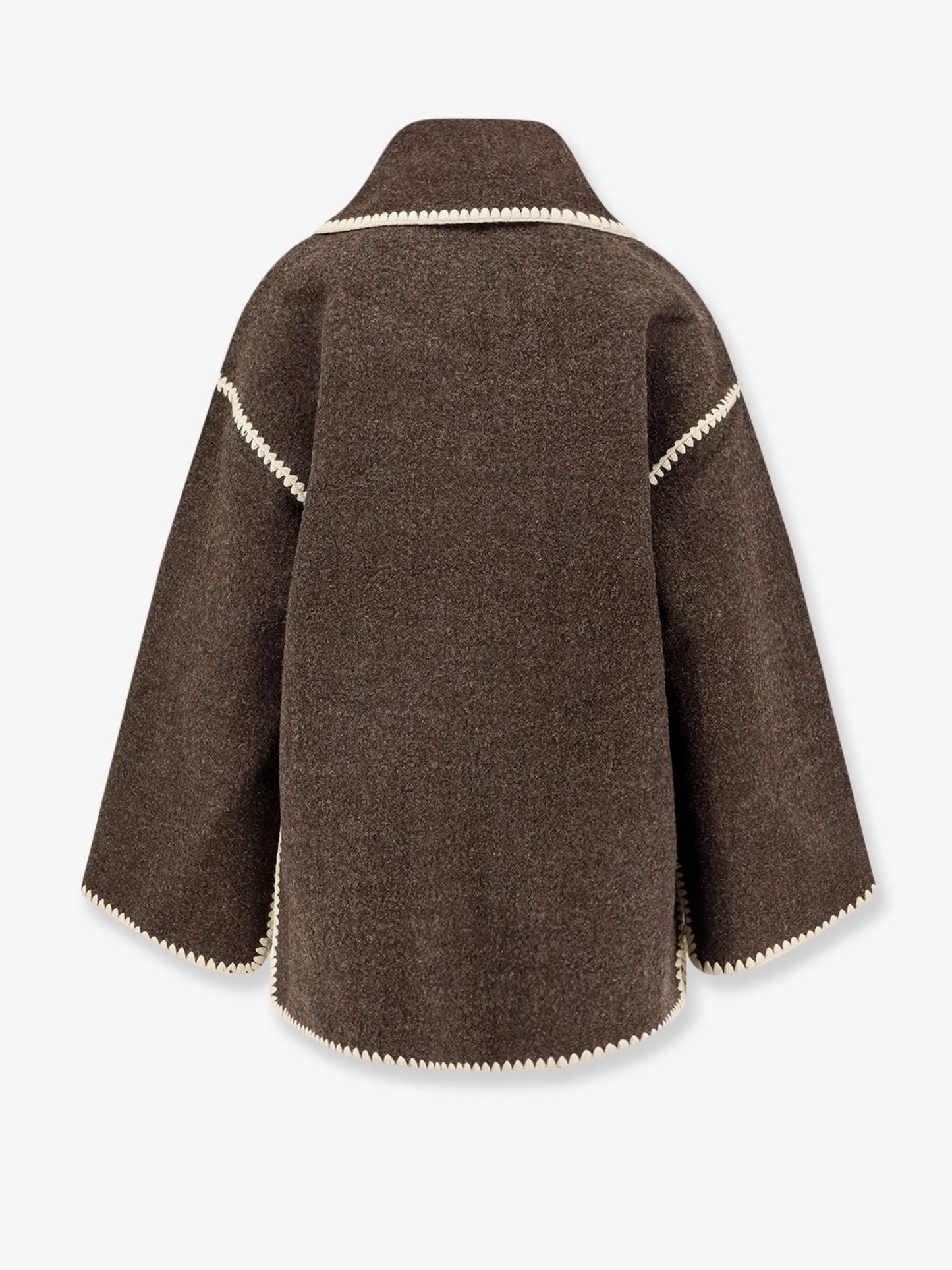 TOTEME Embroidered Scarf wool blend Jacket