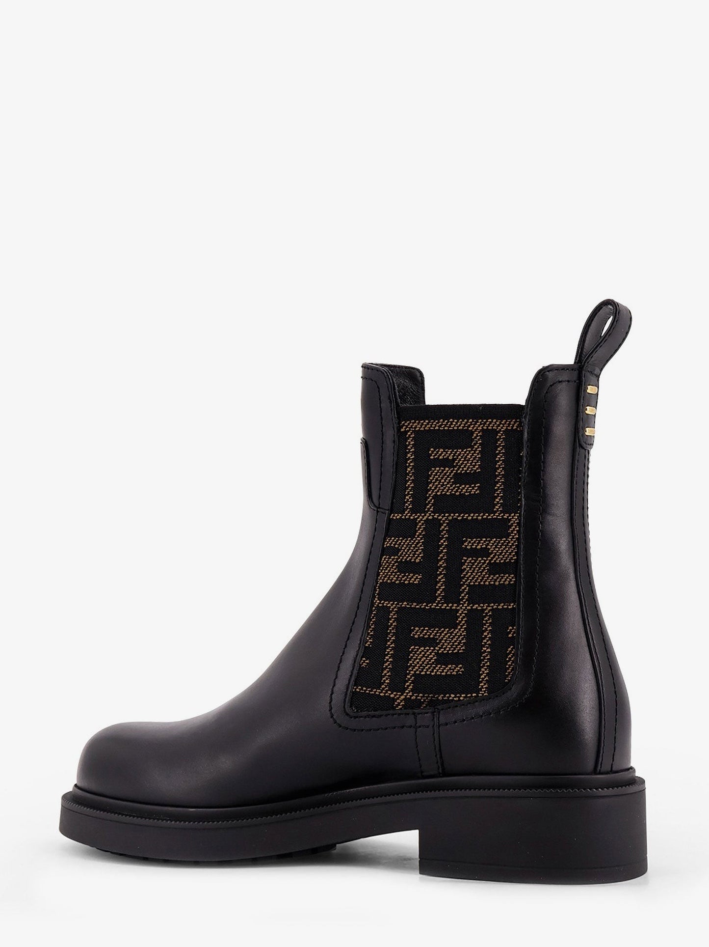 Fendi Fendi Filo leather ankle boots