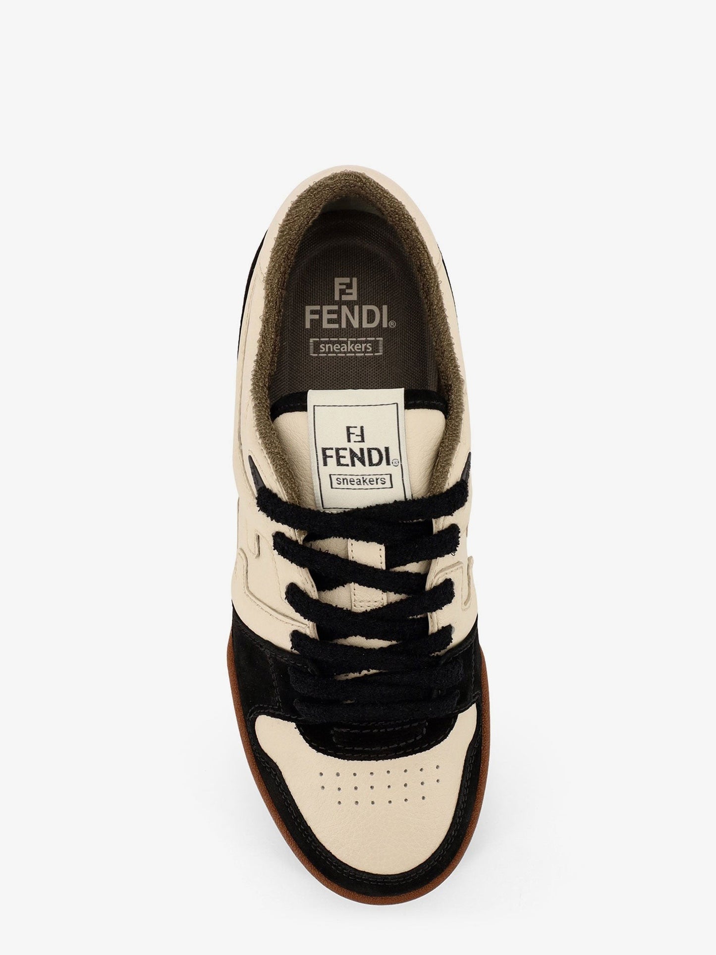 Fendi Fendi Match leather low-top sneakers
