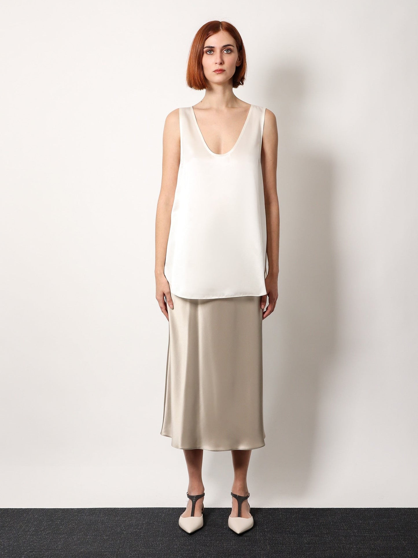 Max Mara Filly silk top