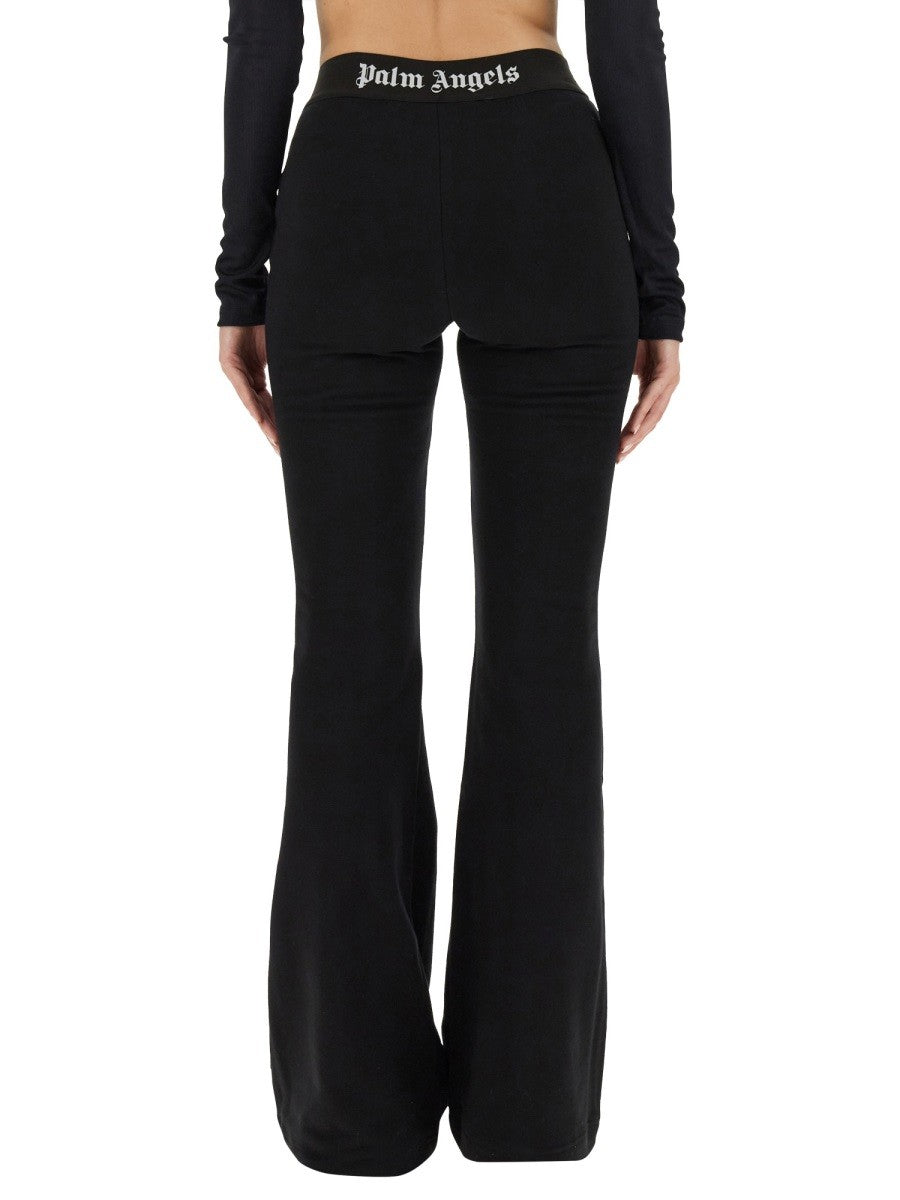 Palm Angels FLARE FIT PANTS