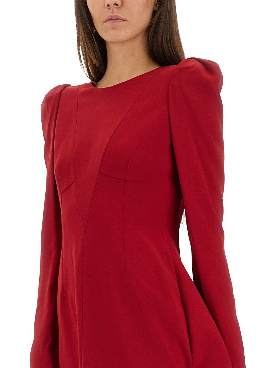 Alexander Mcqueen FLARED MINIDRESS