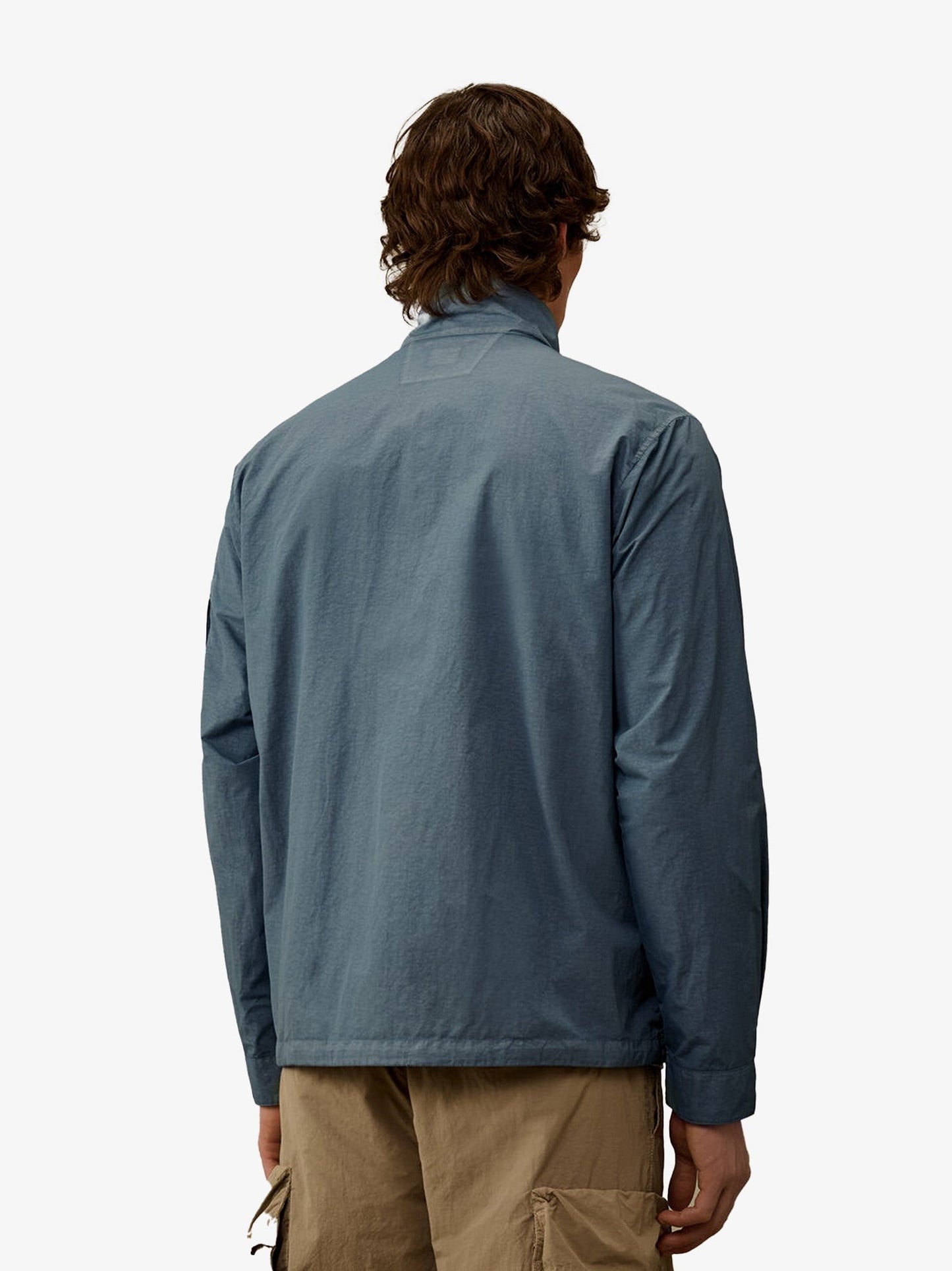 C.P.COMPANY Flatt Nylon jacket with Logo iconic detail