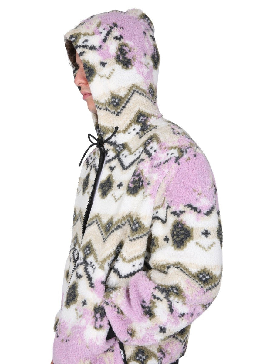 msgm FLEECE SHERPA JACKET