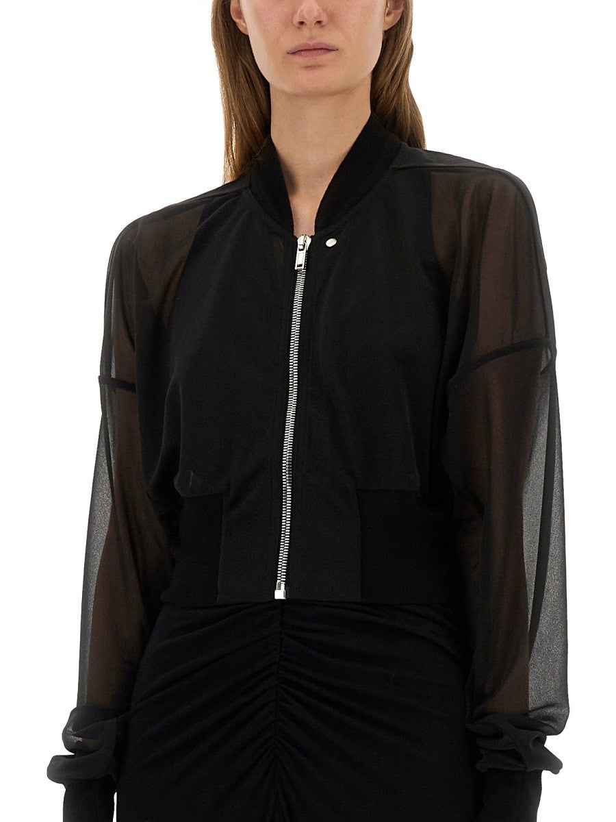 RICK OWENS LILIES "FLIGHT" JACKET