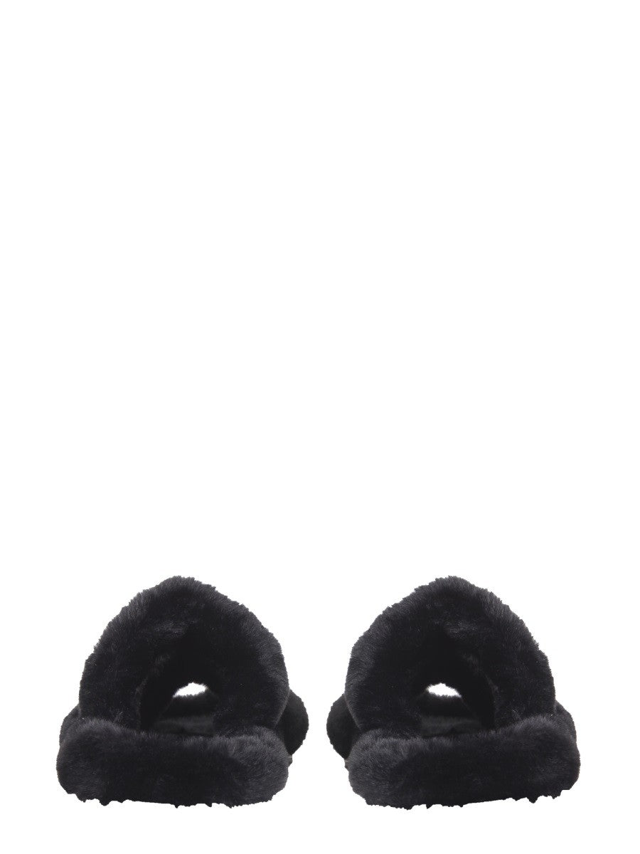 Dolce & Gabbana FUR SANDALS