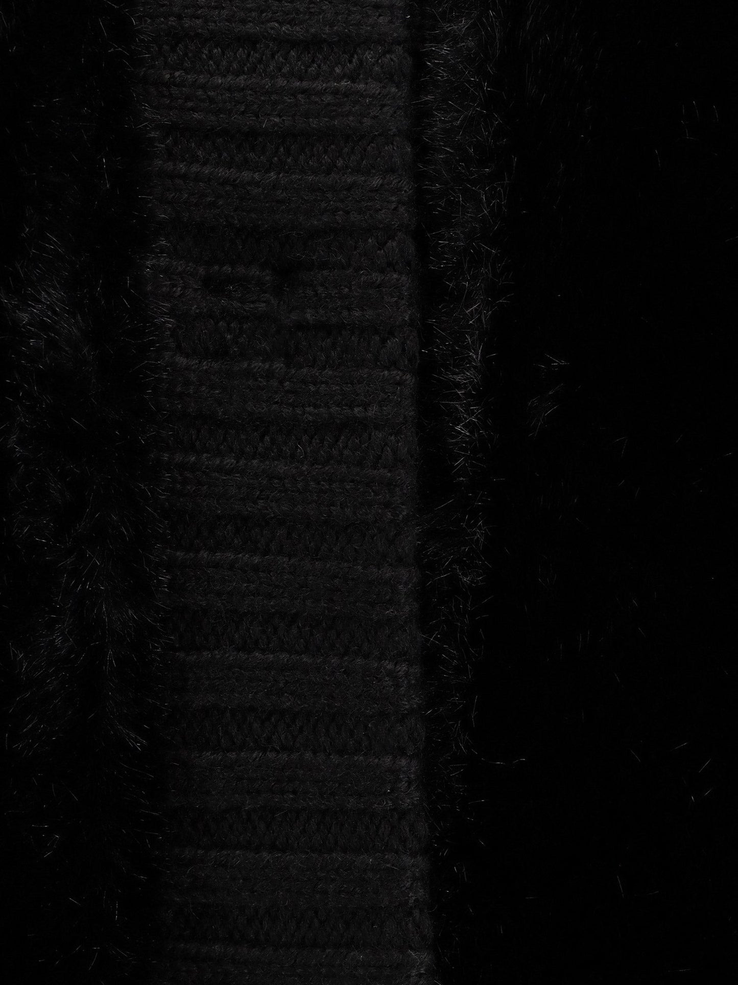 Pinko Genovese long faux fur vest