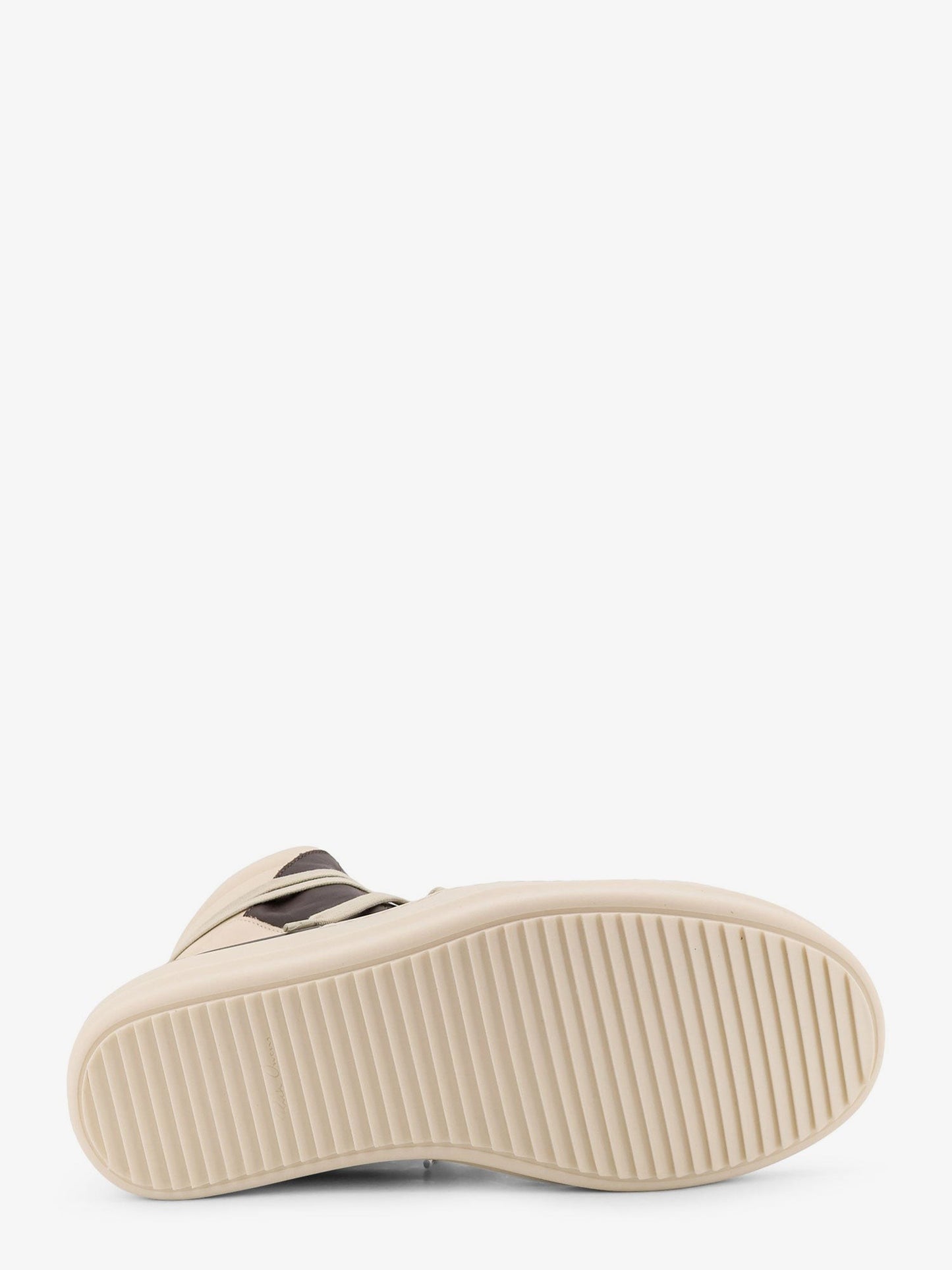 RICK OWENS Geobasket high-top leather sneakers