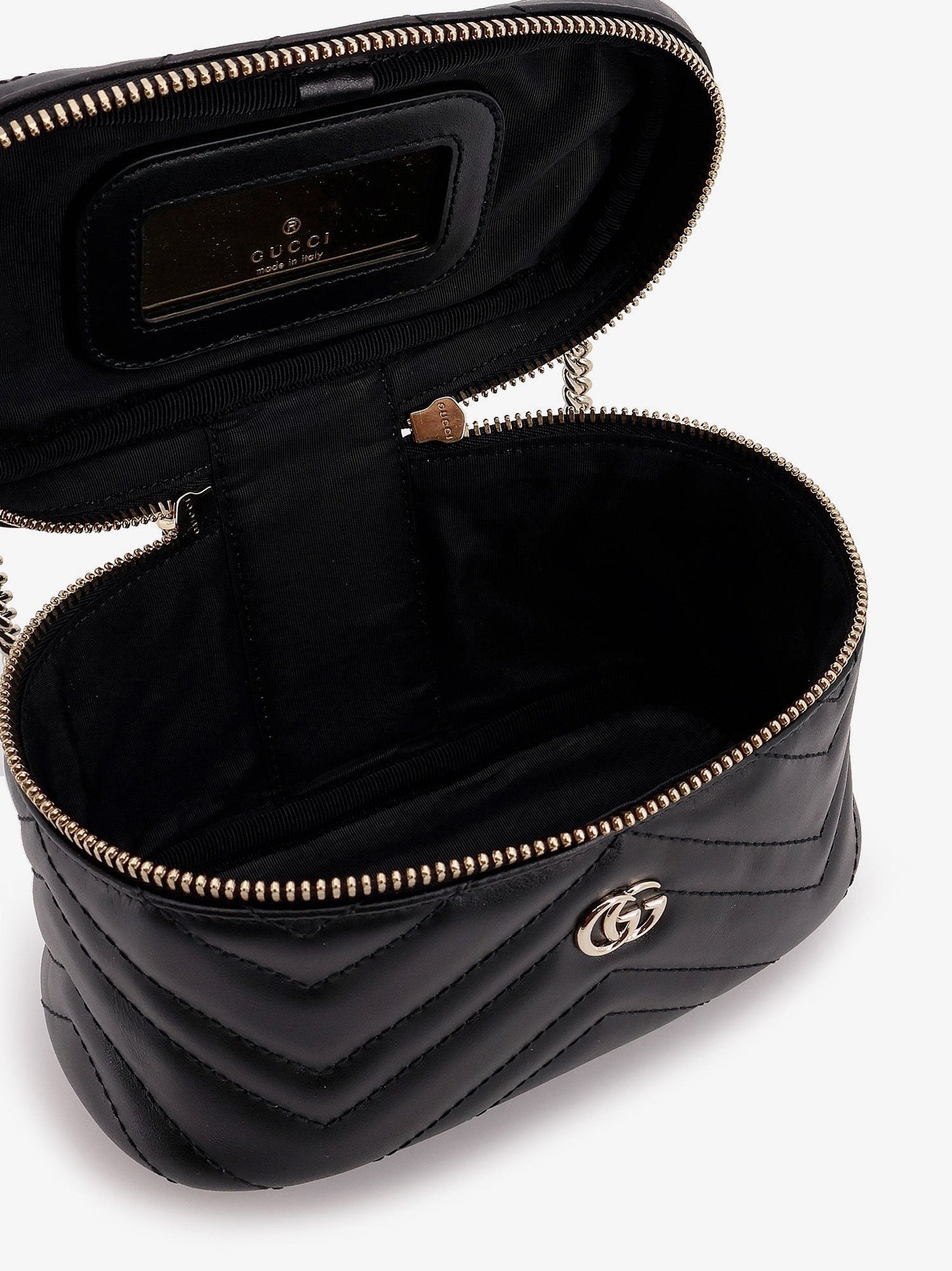 Gucci GG Marmont Mini Vanity matelassé leather shoulder bag