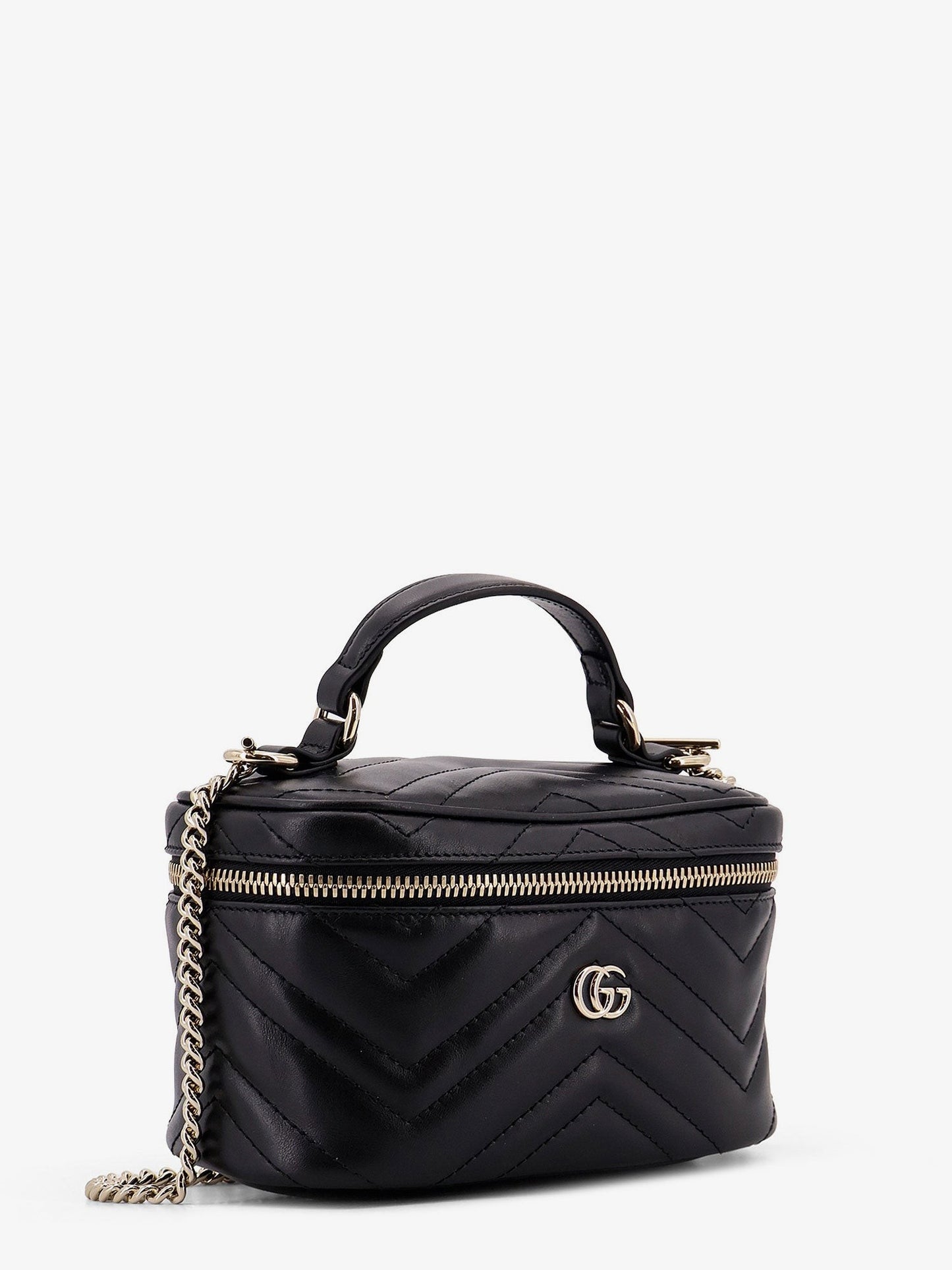 Gucci GG Marmont Mini Vanity matelassé leather shoulder bag