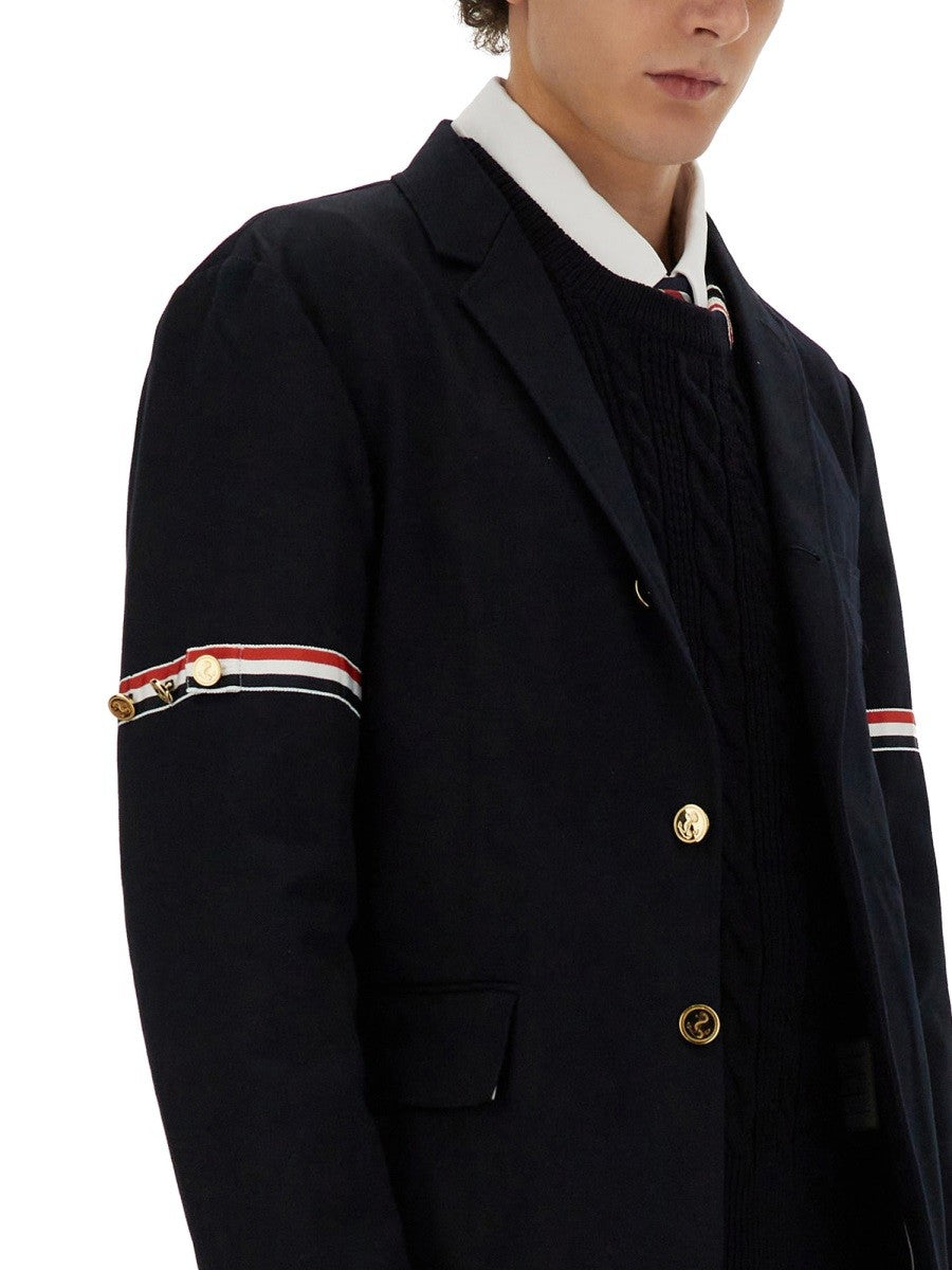 THOM BROWNE SINGLE-BREASTED JACKET