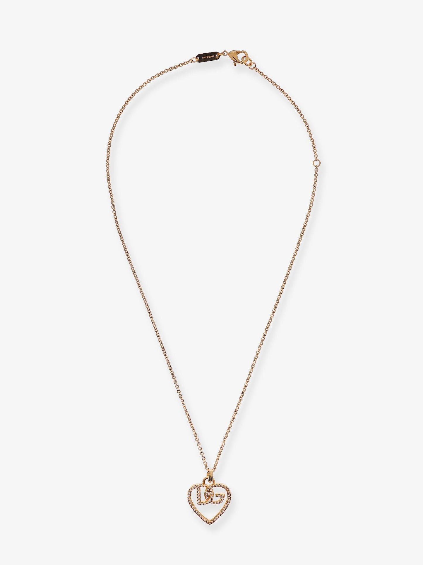 Dolce & Gabbana Gold necklace with rhinestones