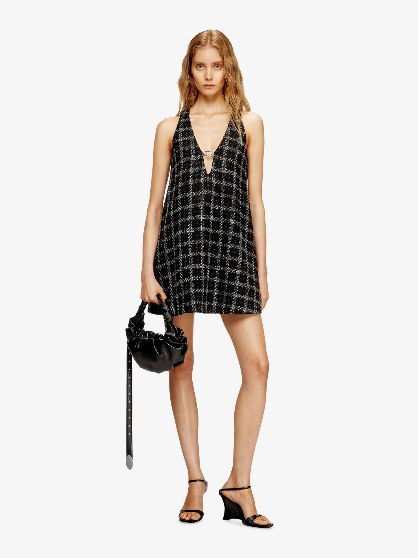 Diesel Grab-D Hobo S PU shoulder bag