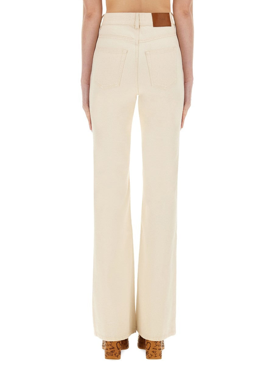 CHLOÉ HIGH WAIST FLARE JEANS