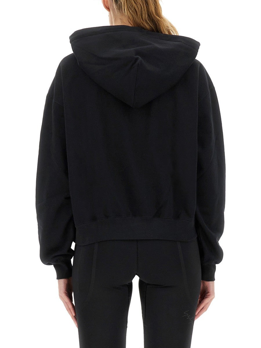 Y - 3 HOODIE WITH MATCHING LOGO